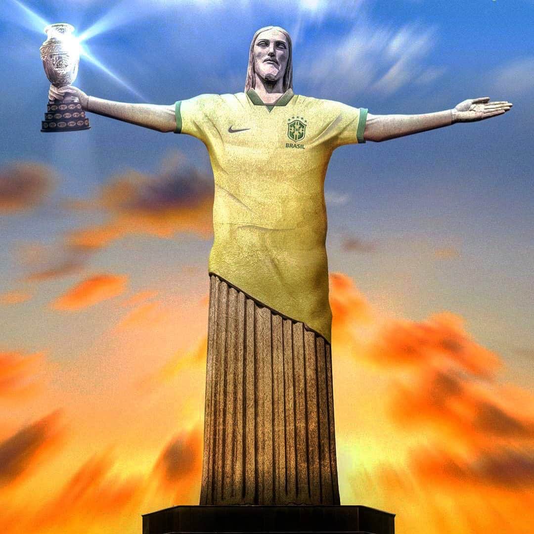 のインスタグラム：「CAMPEÃOOOOOOO 🏆🇧🇷」