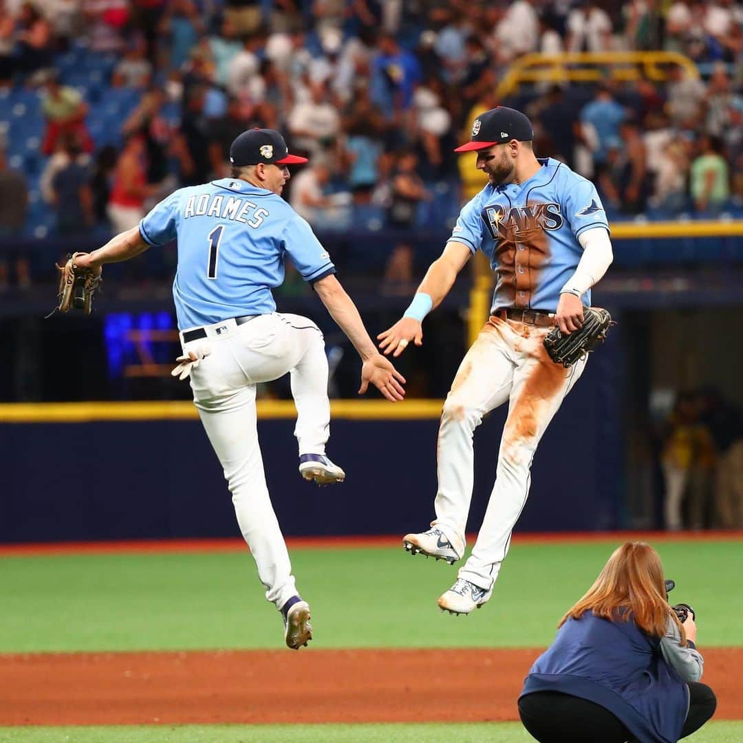 タンパベイ・レイズさんのインスタグラム写真 - (タンパベイ・レイズInstagram)「Way to wrap it.」7月8日 7時18分 - raysbaseball