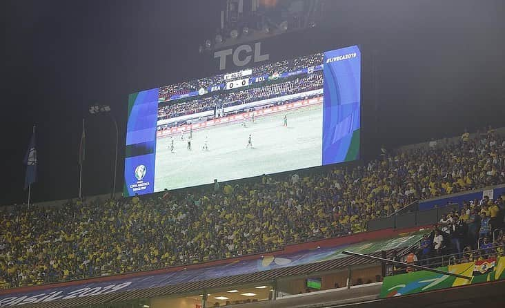 São Paulo FCさんのインスタグラム写真 - (São Paulo FCInstagram)「Parabéns, Brasil! A campanha do título começou em solo são-paulino, em linda cerimônia de abertura no Morumbi e triunfo brasileiro. 🇧🇷🇾🇪 ‪⠀⠀⠀⠀⠀⠀⠀⠀⠀‬ ‪📸 Rubens Chiri / saopaulofc.net‬」7月8日 7時29分 - saopaulofc