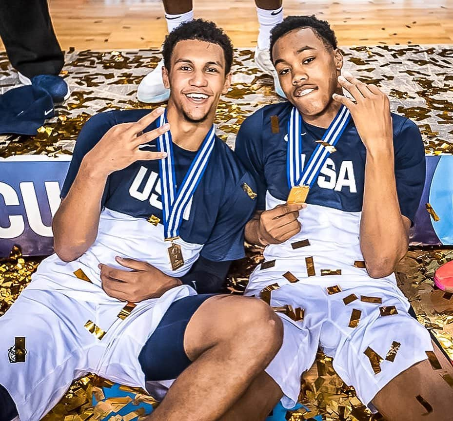 USA Basketballさんのインスタグラム写真 - (USA BasketballInstagram)「Moments we live for. For a 7th time in history, the USA U19 Men are #FIBAU19 World Cup champs 🏆」7月8日 13時01分 - usabasketball