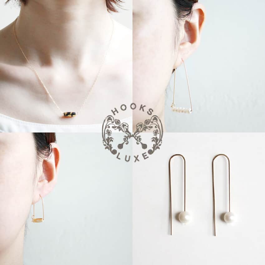 のインスタグラム：「京都LAQUE四条烏丸店です。 7月17日(水)〜7月31日(水) で開催する Hooks and Luxe 個展『In-between 』のご案内です。 . 一つ一つ丁寧にハンドメイドにこだわり、シンプルで華奢なデザインながら存在感のある、どんな服にも合わせやすいアクセサリーをご提案しています。 手作りのため一点一点微妙に模様や大きさが異なるのも魅力の一つと考えています。また普段アメリカで活動しているため日本の素材を取り入れるよう心がけています。金沢から取り寄せた金箔を使用して作った金彩ビーズのアクセサリーは ニューヨークの方にもご好評いただいています。 . Hooks and Luxe 個展『In-between 』 会期：2019年7月17日(水) 〜 7月31日(水) 10:30~20:30 場所：京都LAQUE四条烏丸店 . #tapiestyle #タピエスタイル #タピエスタイル京都店 #ラクエ四条烏丸 #京都 #ハンドメイドアクセサリー #handmadeaccessory #hooksandluxe #inbetween  Ishi」