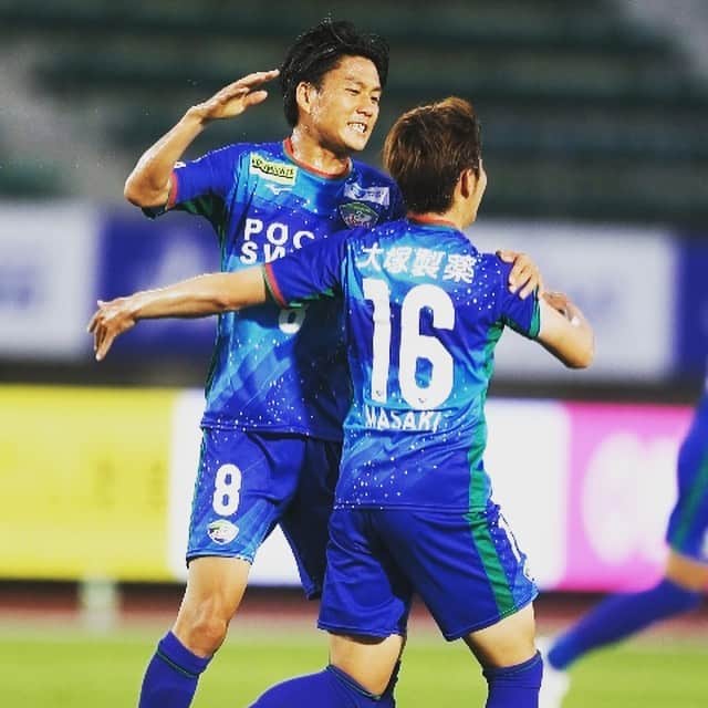 渡井理己のインスタグラム：「昨日は応援ありがとうございました。 ホーム初ゴール本当に良かったですが 勝ち切ることができず、本当に悔しいです。 次は皆さんに勝利を見せれるように頑張ります！！ #徳島ヴォルティス」