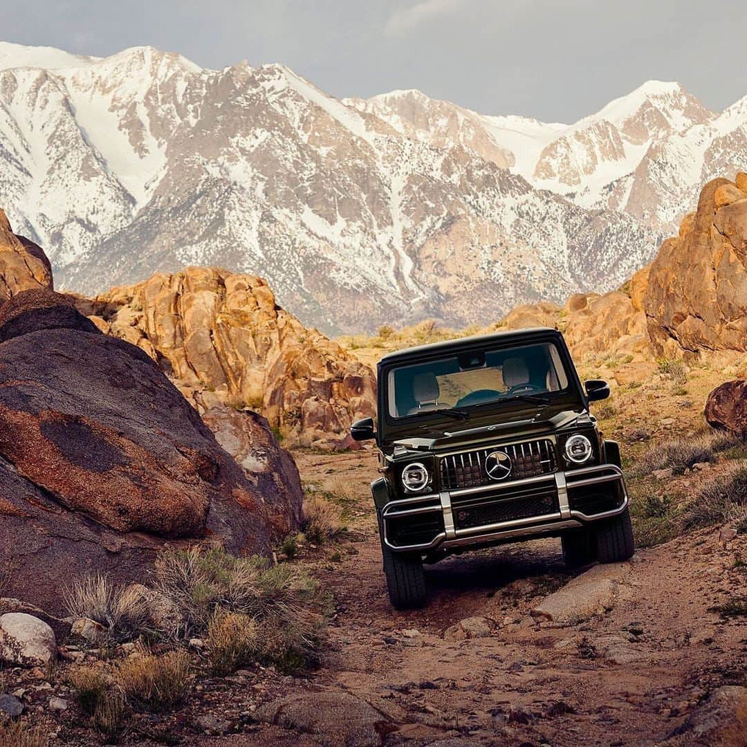 メルセデス・ベンツさんのインスタグラム写真 - (メルセデス・ベンツInstagram)「Always ready to rock. 🌟 Photo by @trahanphoto with @mercedesbenzusa.  __________ [Mercedes-AMG G 63 | Kraftstoffverbrauch kombiniert: 13,3–13,1 l/100 km | CO₂-Emissionen kombiniert: 304–299 g/km | mb4.me/nefz] . #MercedesBenz #⭐ #MercedesAMG #AMG #GClass #AMGG63 #strongerthantime #mbfanphoto #HeyMercedes #MBPhotopass #offroading #automotivedesign #mbcar」7月8日 15時00分 - mercedesbenz