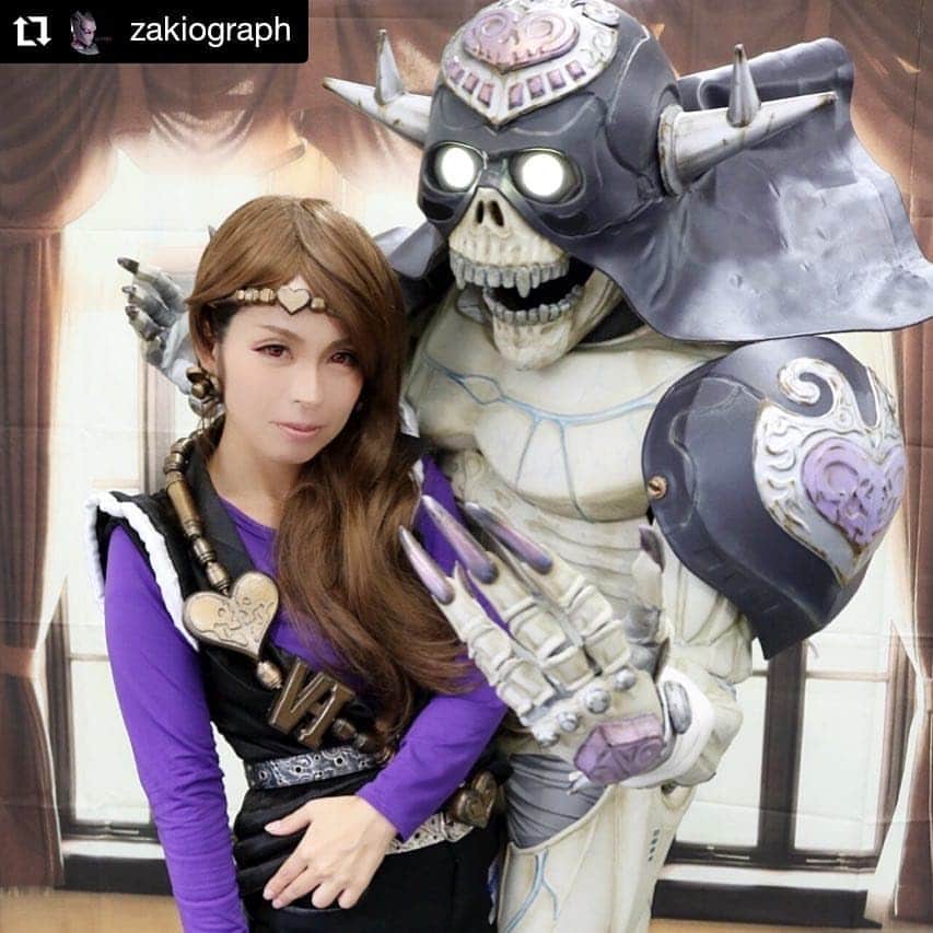 永崎遼のインスタグラム：「. Thank you for your time. Makasih yah sudah menonton. . Amazing high quality cosplay.  He is a cosplayer of "JoJo" representing Japan.  His wife and children are also great cosplayers ;D . True JoJo fans, follow his account now! ;) .  #Repost @zakiograph • • • • • • Sweet My wife Twitter : @zakiograph #cosplay #cosplayer #anime #japan #comic #otaku #jojo #standcosplay #jojosbizarreadventure #cosplay #standcosplayer #stand #jojocosplay #jojocosplayer #コスプレ #コスプレイヤー #アニメ #オタク#コミック #ジョジョ #ジョジョの奇妙な冒険 #スタンド #造型 #ガワ  #Косплей #角色扮演 #코스프레」