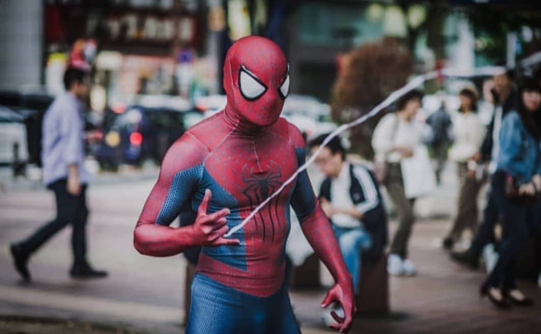 Japanese Spidermanのインスタグラム