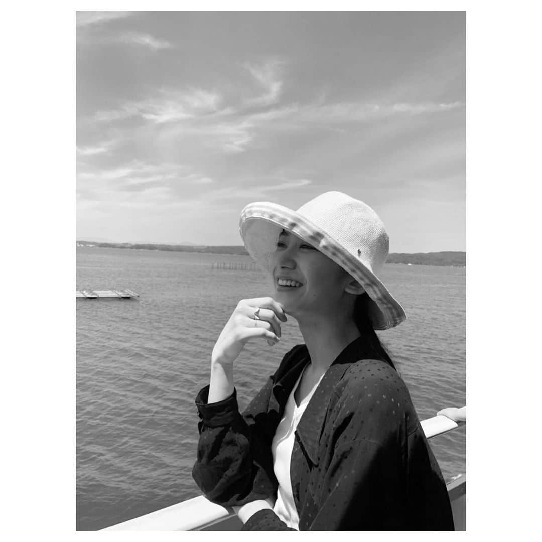 中田絢千のインスタグラム：「👒🤔👒🤔👒🤔👒」
