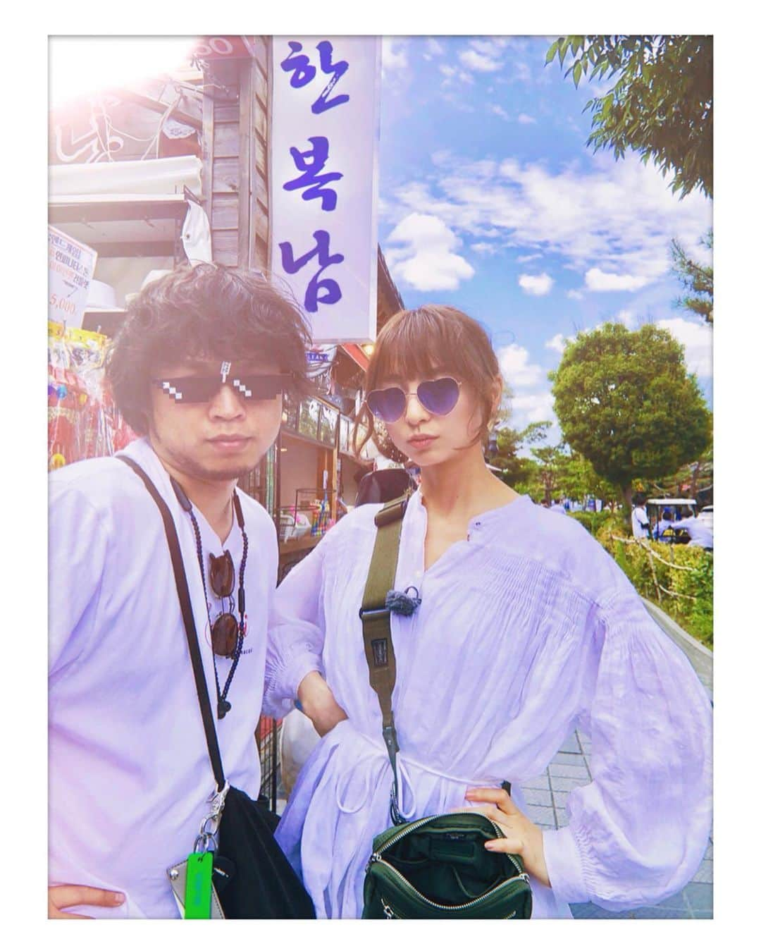 篠田麻里子さんのインスタグラム写真 - (篠田麻里子Instagram)「ドヤ😎 このサングラスお土産にどうでしょう？ 今日の衣装のTOGAとPorterコラボ可愛い😍 #サングラス」7月8日 18時04分 - shinodamariko3