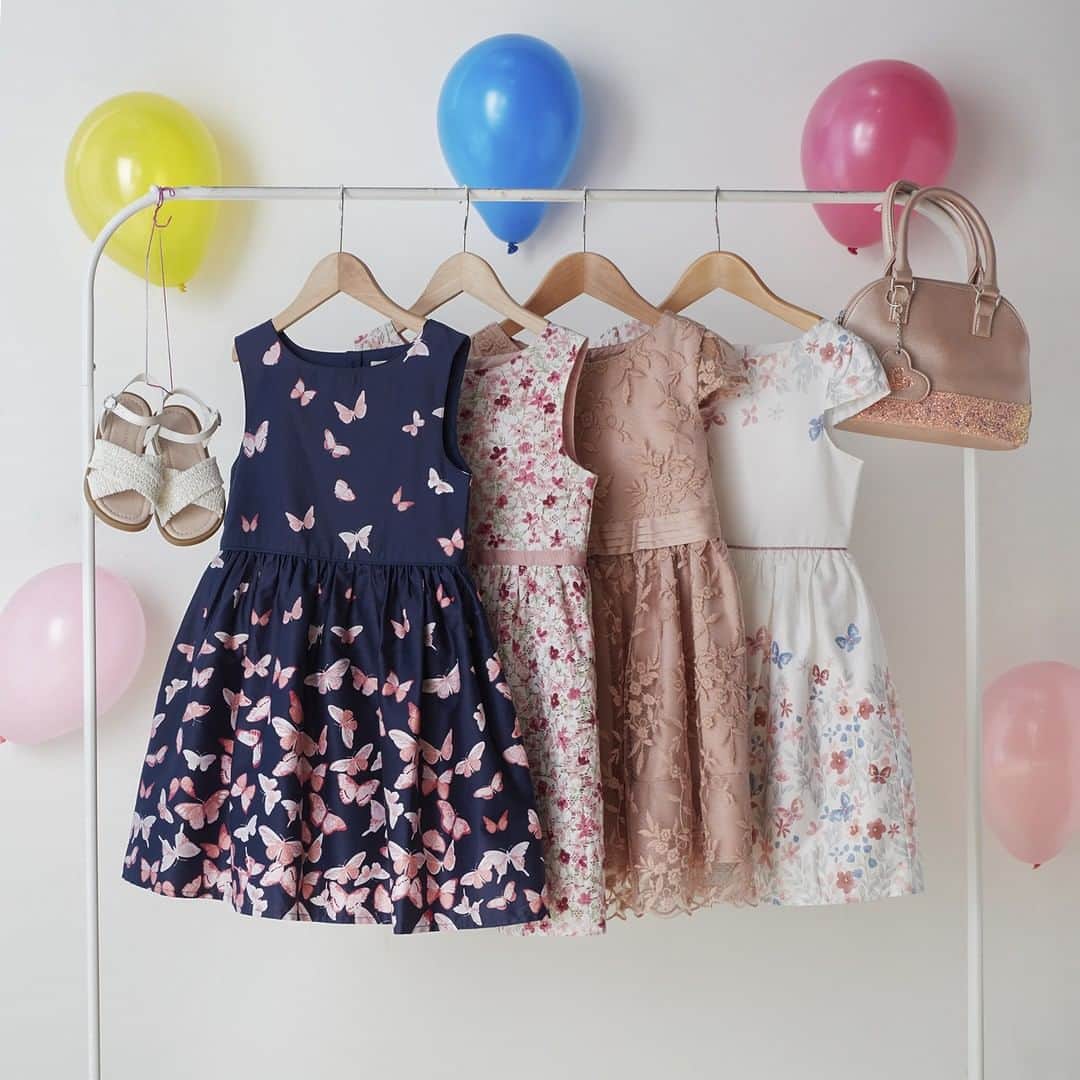 プリマークさんのインスタグラム写真 - (プリマークInstagram)「These party dresses are just waiting to be twirled 🌸 🎉 Kids' Dresses from £9/€12/$14 #Primark #kidswear #kidsfashion」7月8日 19時00分 - primark