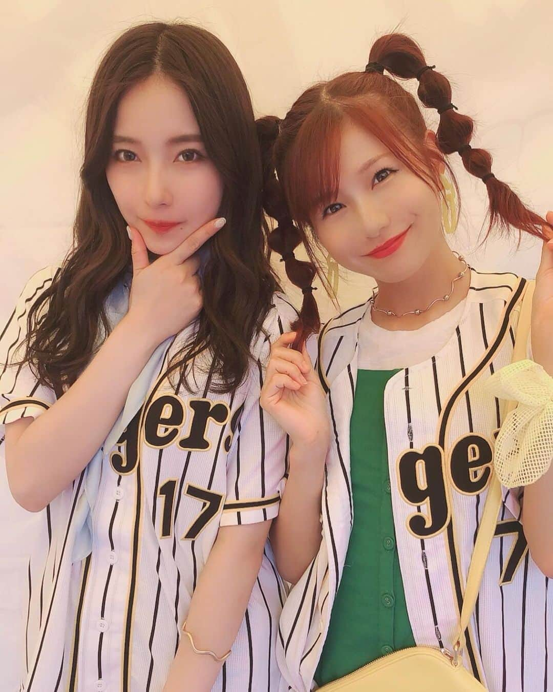 谷川愛梨さんのインスタグラム写真 - (谷川愛梨Instagram)「: TORACO🐯⚾️💛 #阪神タイガース #あいさえ👭」7月8日 19時31分 - airingopero