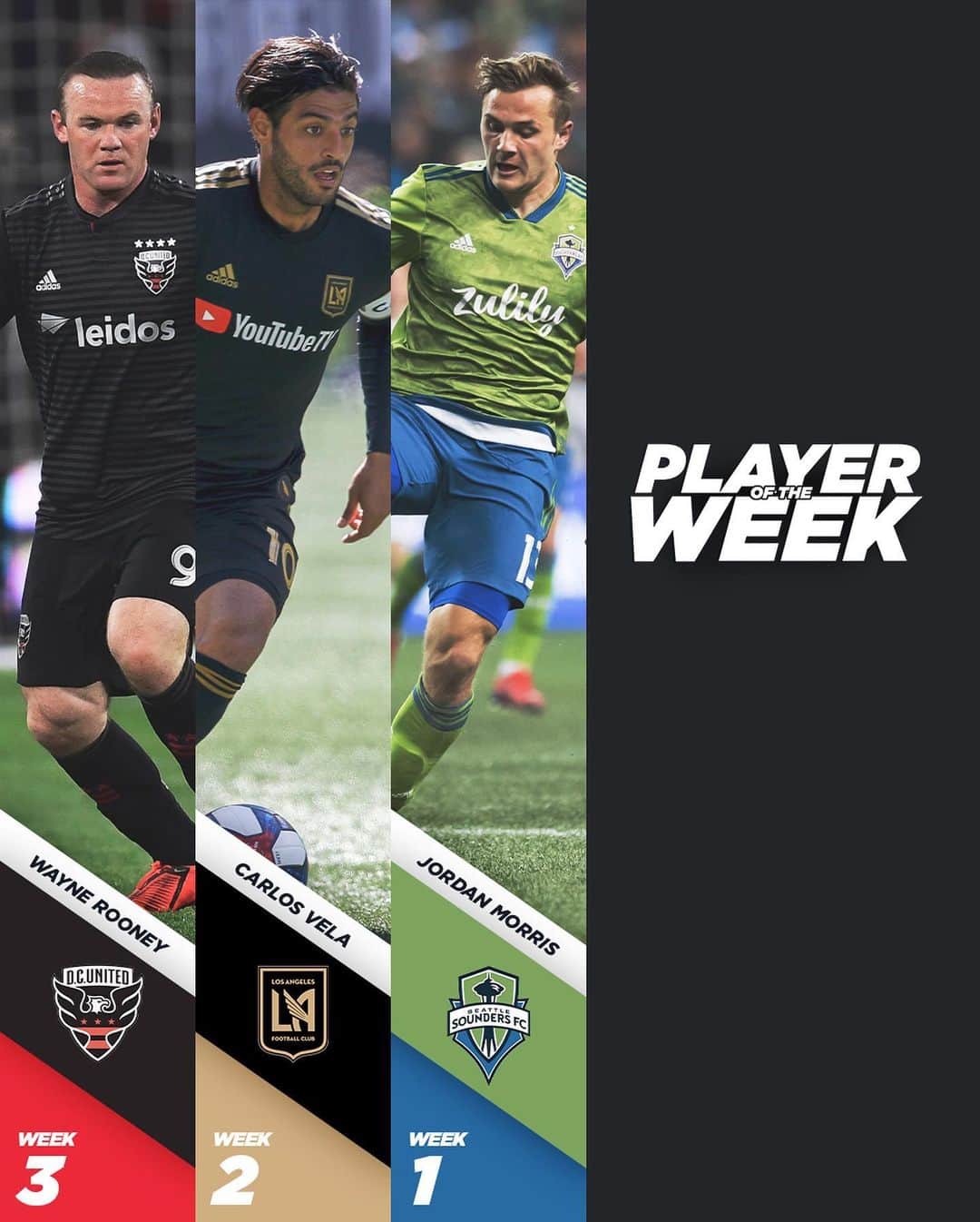 Major League Soccerさんのインスタグラム写真 - (Major League SoccerInstagram)「On another level. 📈 For the third time this year, @carlosv11_ is the Player of the Week!」7月9日 5時43分 - mls
