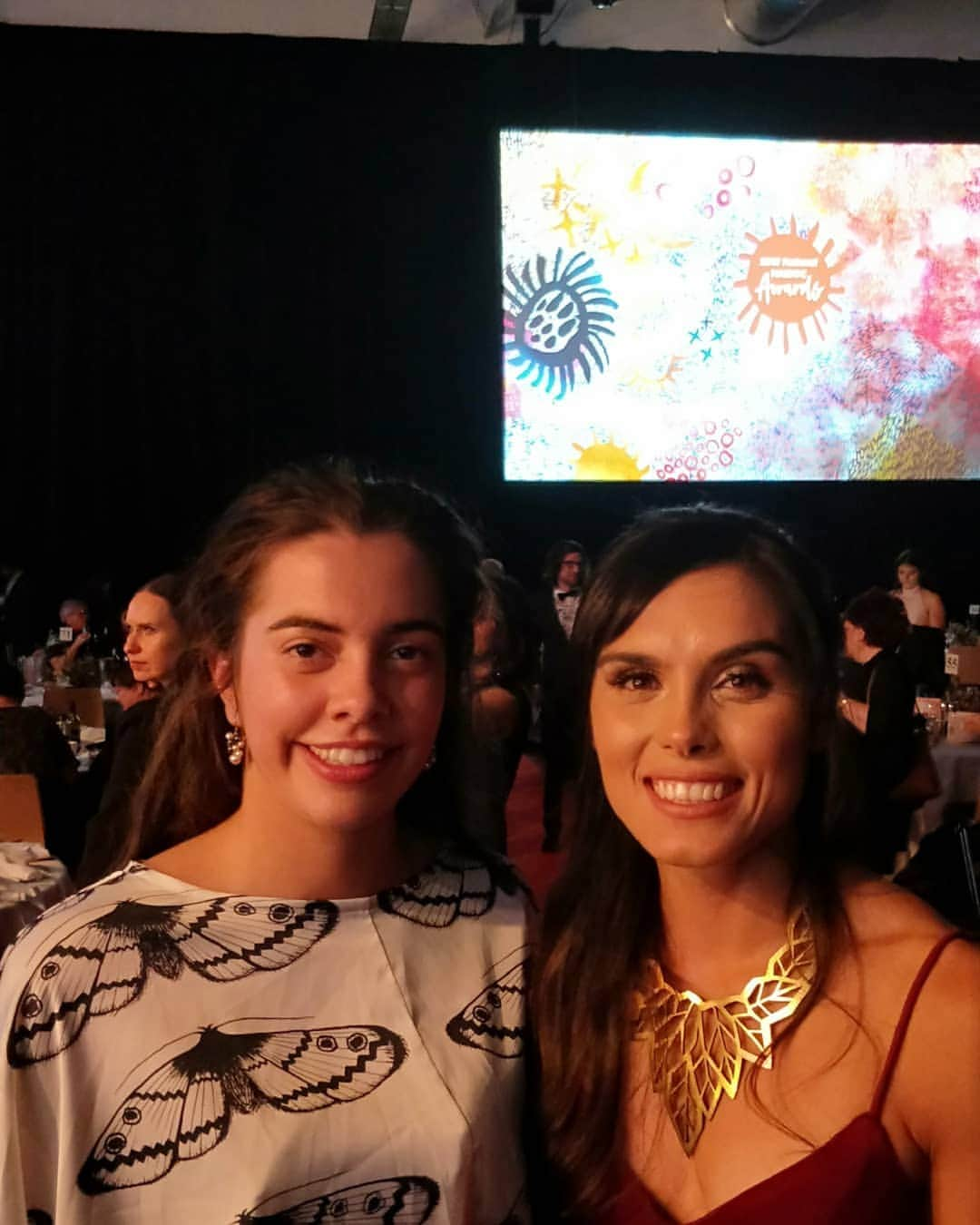 Angeline BLACKBURNさんのインスタグラム写真 - (Angeline BLACKBURNInstagram)「Happy NAIDOC Week all! ❤️💛🖤💚💙⚪This year's National NAIDOC Awards Ceremony was mint. Aside getting glammed up like a typical Leo ♌ , my favourite part of the night was reconnecting with everyone.  Half the time,  I am so far gone into the daily grind of work and training that I forget what's happening around me.  Athletics can be isolating (hell, most sports can be isolating). A lot of the time, I question what I am even doing?  Why I don't do the typical day-to-day stuff? Sometimes, I even feel inadequate or not talented enough to justify my life choices.  But each and everytime I reconnect back with my crew,  I feel the fire 🔥 being stoked and I get excited about being able to live a life I love.  Long story short, I am a reflection of my community.  #naidoc #naidocawards2019 #indigenous #aboriginal #canberra」7月9日 6時39分 - ang_blackburn