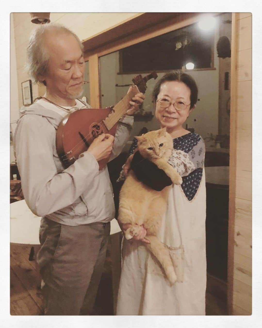 松本野々歩さんのインスタグラム写真 - (松本野々歩Instagram)「父と母と猫」7月8日 21時45分 - nonohoms