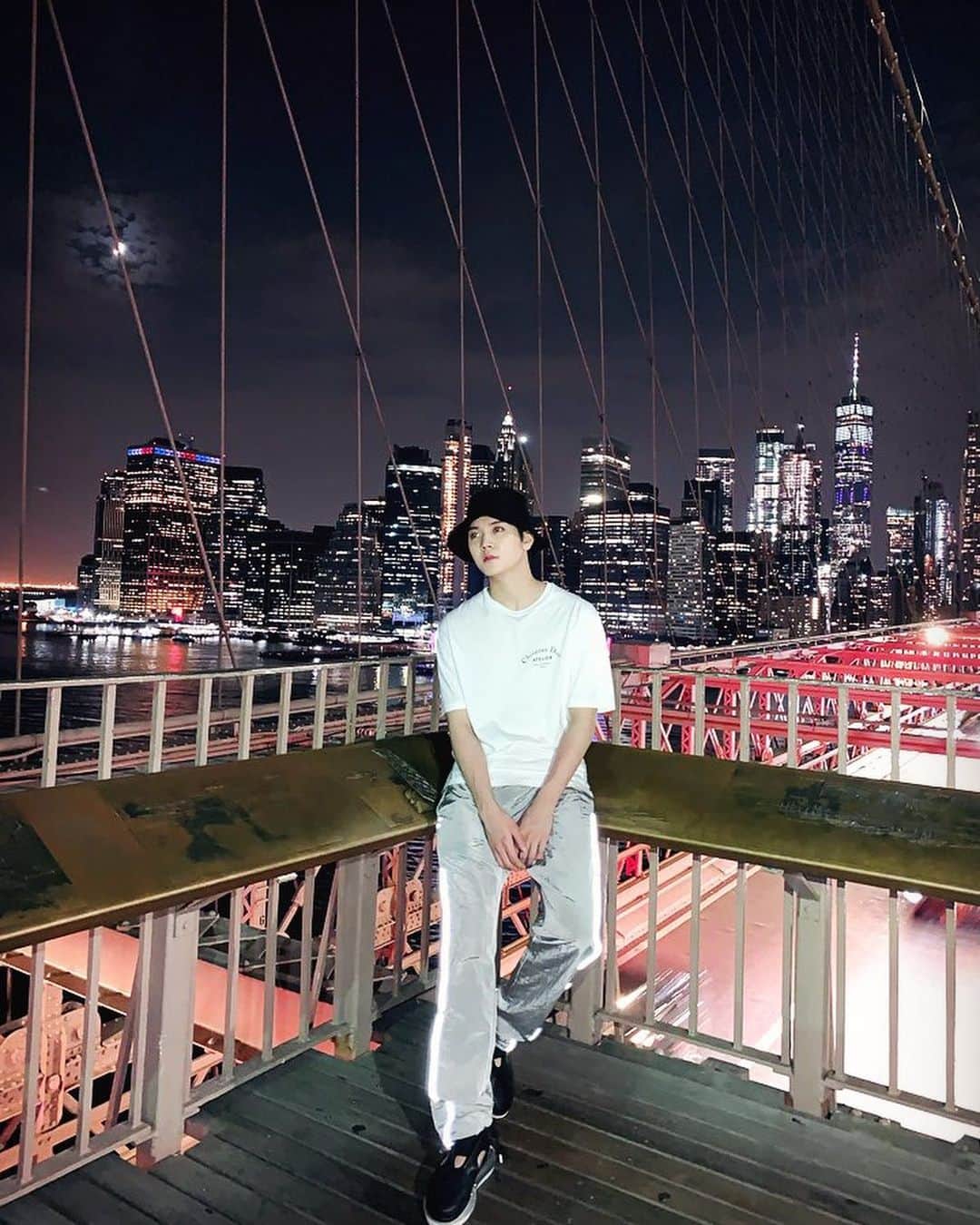 レン さんのインスタグラム写真 - (レン Instagram)「🌠🌉🌃 #brooklyn」7月8日 22時32分 - mingi_choi