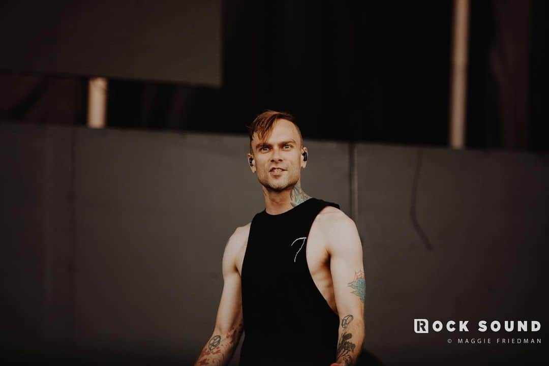 Rock Soundさんのインスタグラム写真 - (Rock SoundInstagram)「We’re only two weeks away from the last EVER Vans Warped Tour. So every day for the next two weeks, we’re going to be posting photos from Warped over the years. This photo of The Used frontman Bert McCracken was taken at Atlantic City last month. 📸: @maggielndnphoto」7月8日 22時48分 - rocksound