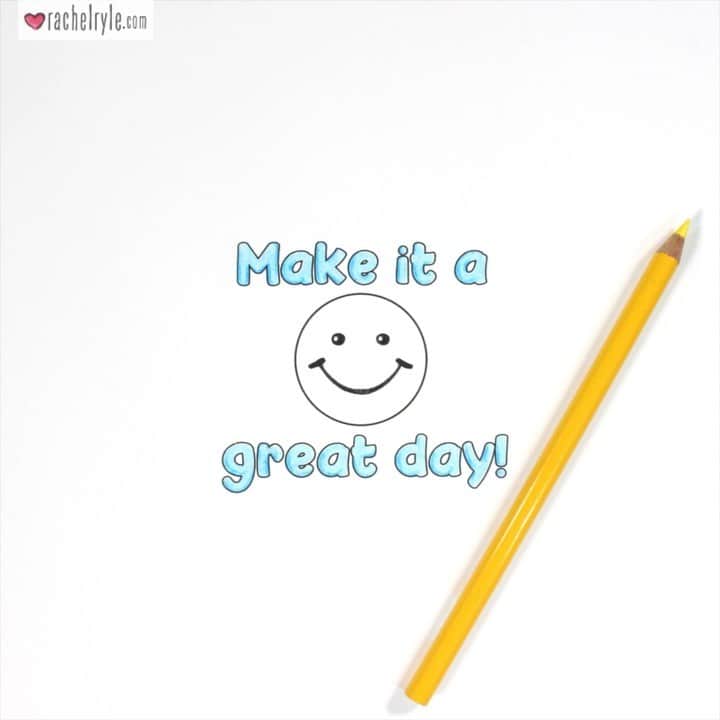 Rachel Ryleのインスタグラム：「Happy Monday! Short but sweet, I hope you have a great day! While the weekend is over, a positive attitude & smile will create sunshine throughout the week! Let’s make this a great one! :) #stopmotion #animation #art #drawing #illustration #cartoon #uplifting #cute #sunshine #quote #motiviationmonday」
