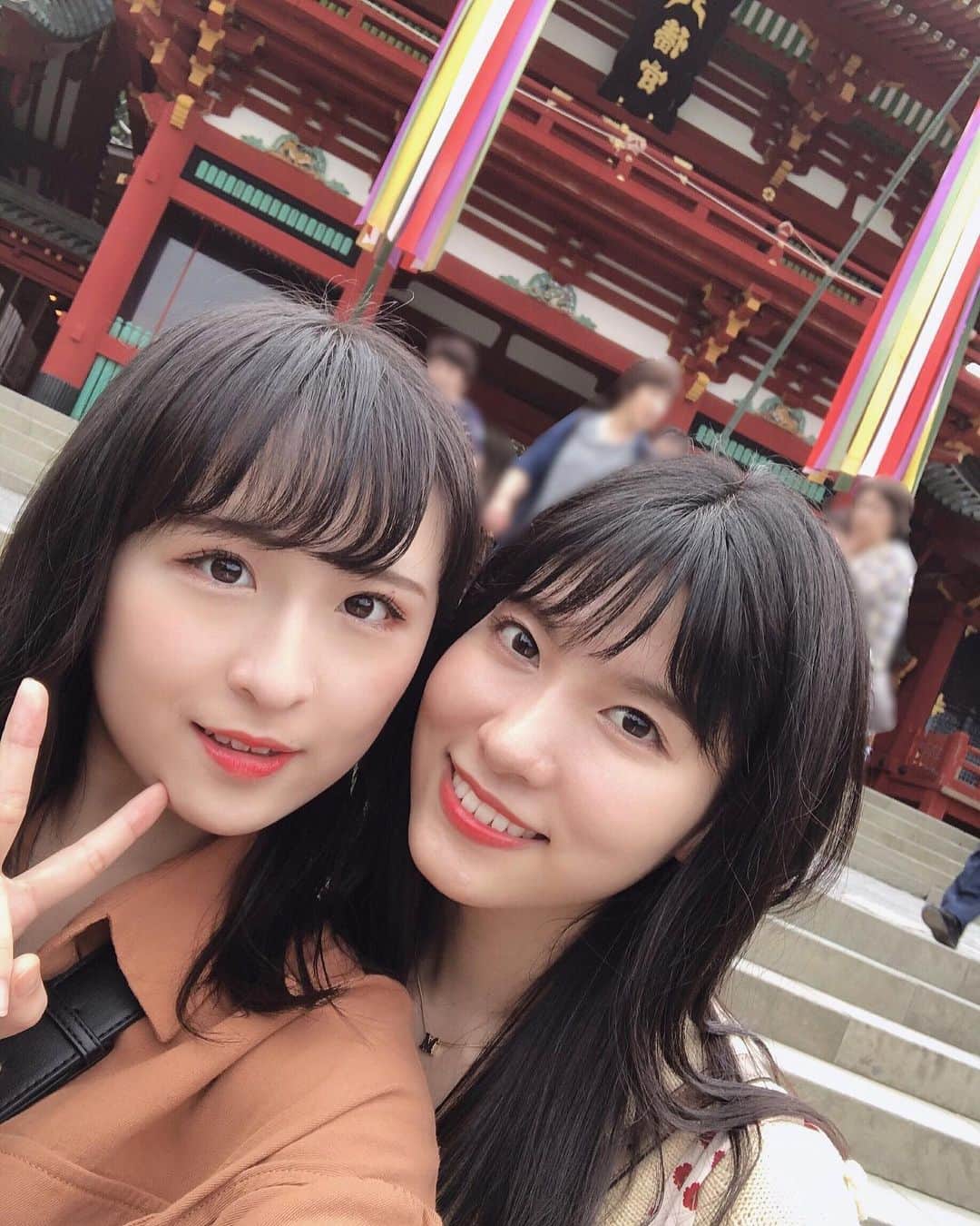 のインスタグラム：「@sayaya_38 とデート❤️ #鎌倉 #鶴岡八幡宮 #鎌倉旅行 #鎌倉デート #さやめぐ」