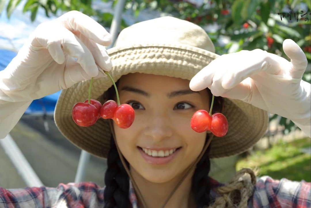 蒼れいなさんのインスタグラム写真 - (蒼れいなInstagram)「アグリンの家第14話アップしたよ🍒😆 今回は山形の東根！ 手が止まらなくなるほどのハジける宝の山＼(^o^)／✨ . . 新頻道po了喔✨ 這次是山形的櫻桃🍒😋 請看一下～👍 . . 🔽🔽🔽 https://youtu.be/Oy9ff7v1gXk . . #櫻桃#山形#さくらんぼ#アグリンの家#双子#雙胞胎」7月8日 23時35分 - reina_aoi_official