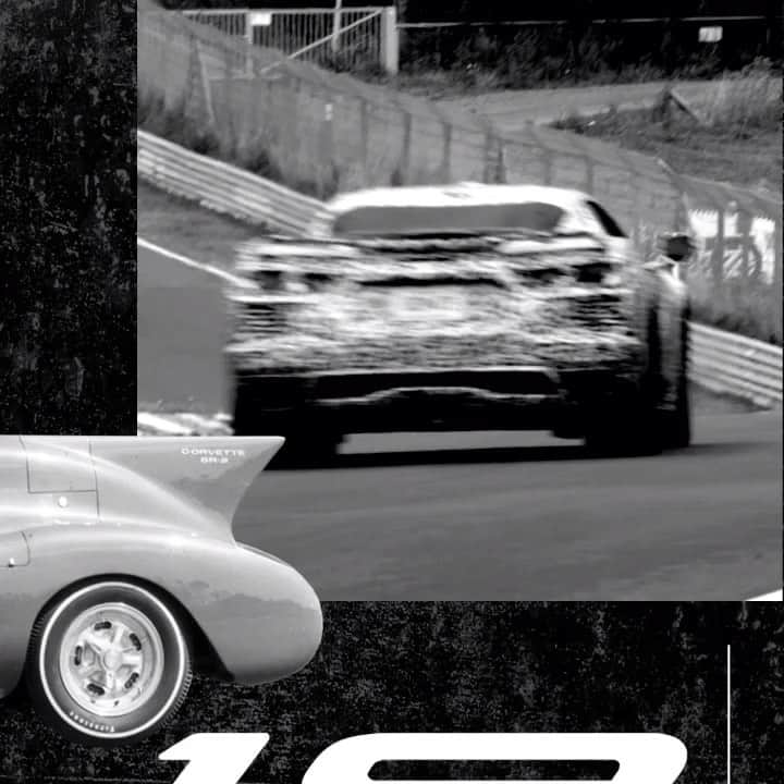 Corvetteのインスタグラム：「All signs point to a legend. #Corvette #Vette」