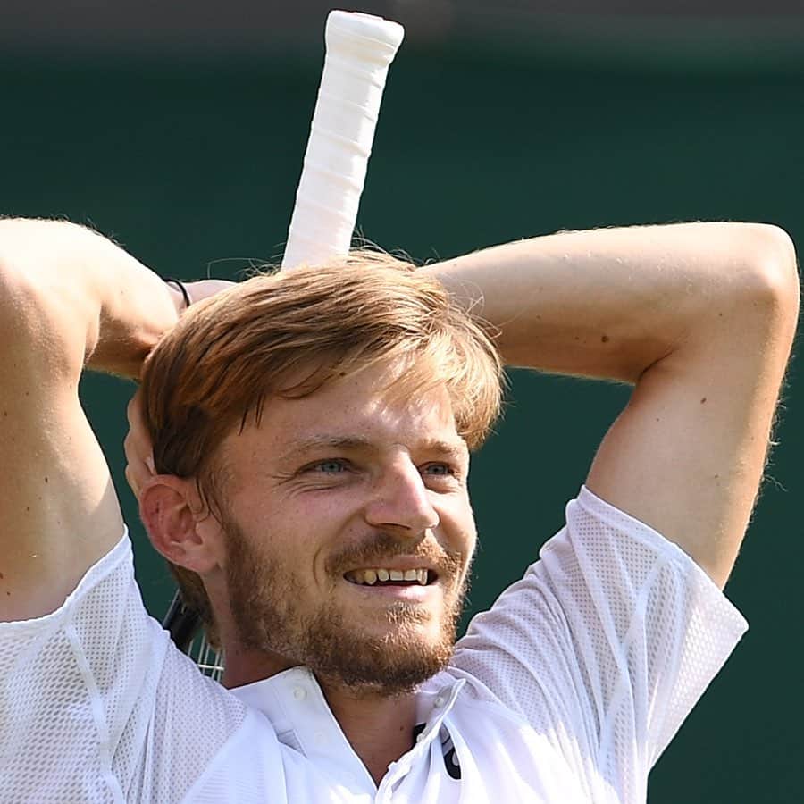 ATP World Tourさんのインスタグラム写真 - (ATP World TourInstagram)「✅ First @wimbledon quarter-final ✅ First Belgian man to reach the quarters since ‘02 ✅ Set to return to the Top 20 next Monday  Well played, @david__goffin 👏」7月9日 0時28分 - atptour