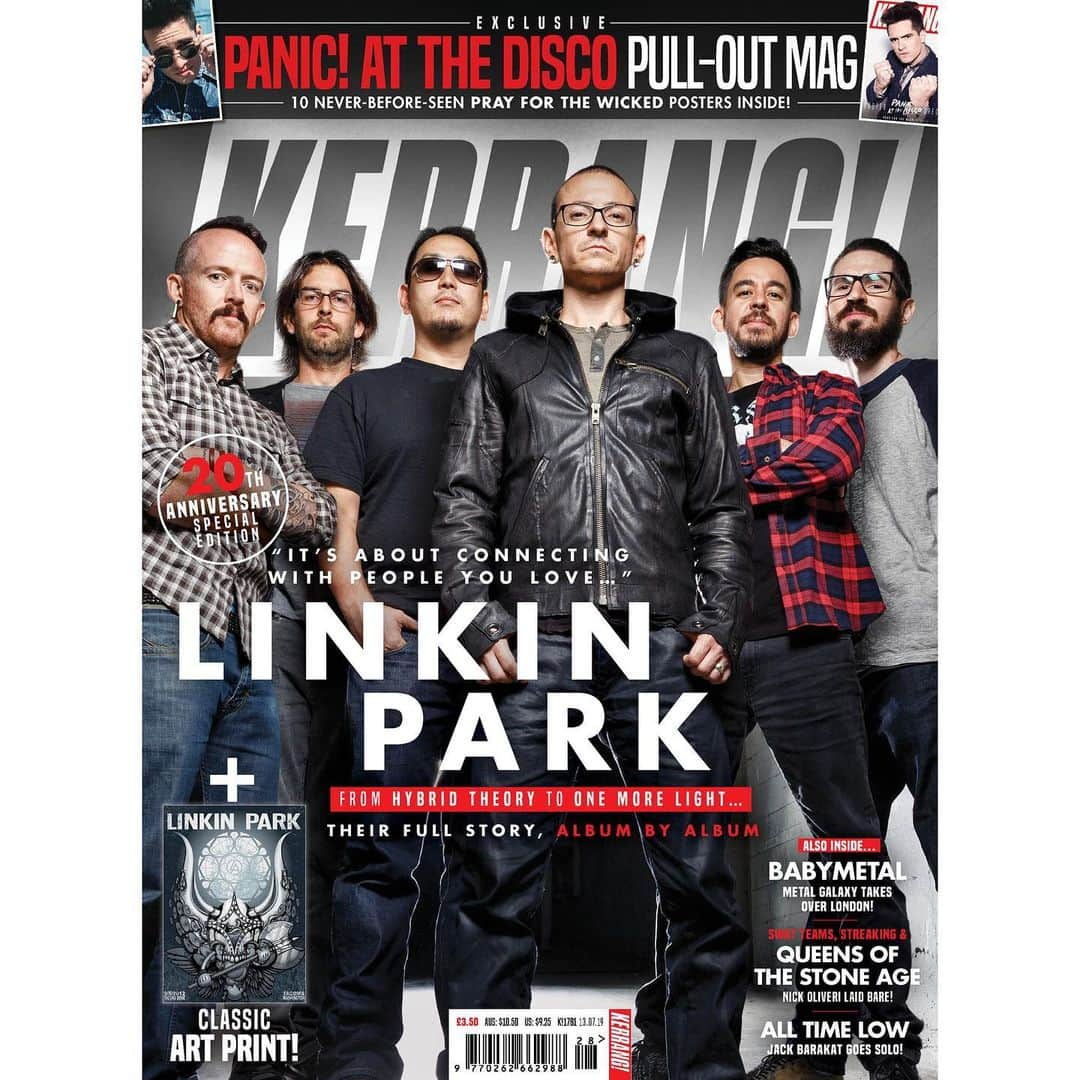 Kerrang!さんのインスタグラム写真 - (Kerrang!Instagram)「In this week’s issue - out Wednesday, July 10 - we give you the full Linkin Park story, album by album, in a bumper special! Pre-order the mag now and get it delivered straight to your door, anywhere in the 🌍: https//kerrang.newsstand.co.uk . . . #linkinpark #makechesterproud #lpfamily」7月9日 0時50分 - kerrangmagazine_