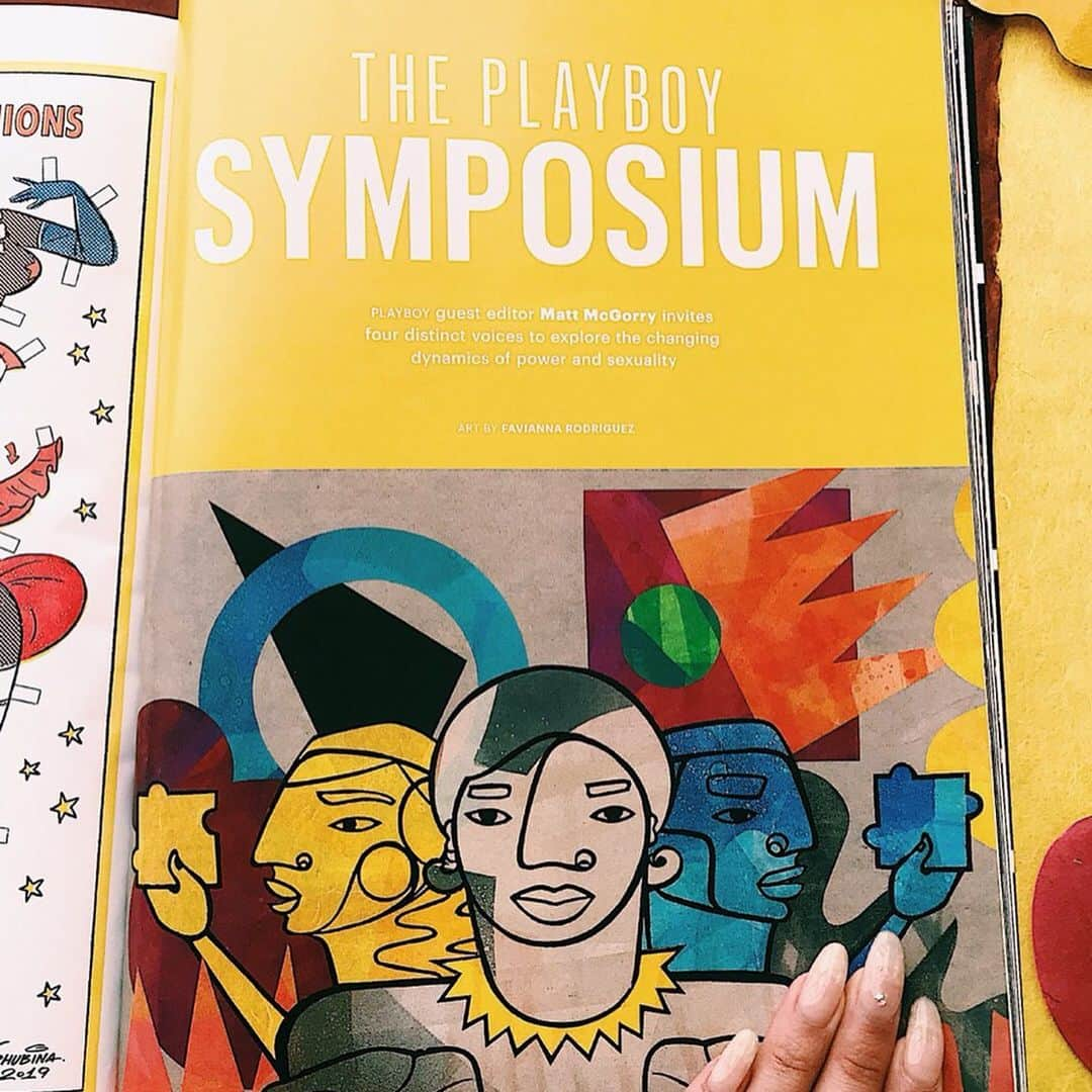 マット・マクゴリーさんのインスタグラム写真 - (マット・マクゴリーInstagram)「This June, I had the honor of working with @weinspirejustice on curating a symposium exploring gender and sexuality for @playboy. The five pieces were written by activists, foremost thinkers, storytellers, and trailblazers - ensuring that directly impacted voices are centered in conversations that all of America should be having. We got real about collective liberation, fat black girls, nontoxic masculinity, intersectionality, and the invisibilization of male survivors.  Literally, bringing our stories into the fold! Big thanks to @jlovecalderon @freckledwhileblack and the @weinspirejustice family for making this all possible! And thank you again to each of our contributors @mooredarnell @sonyareneetaylor @richiereseda. Phenomenal art by @favianna1.」7月9日 1時29分 - mattmcgorry