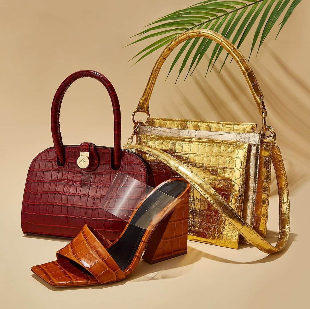 Saks Fifth Avenueのインスタグラム：「ROCK THE CROC: Refined silhouettes get a dose of ladylike polish in the season’s most coveted styles—from @manu_atelier, @nancygonzalezofficial and @mercedescastillo. #SaksStyle」