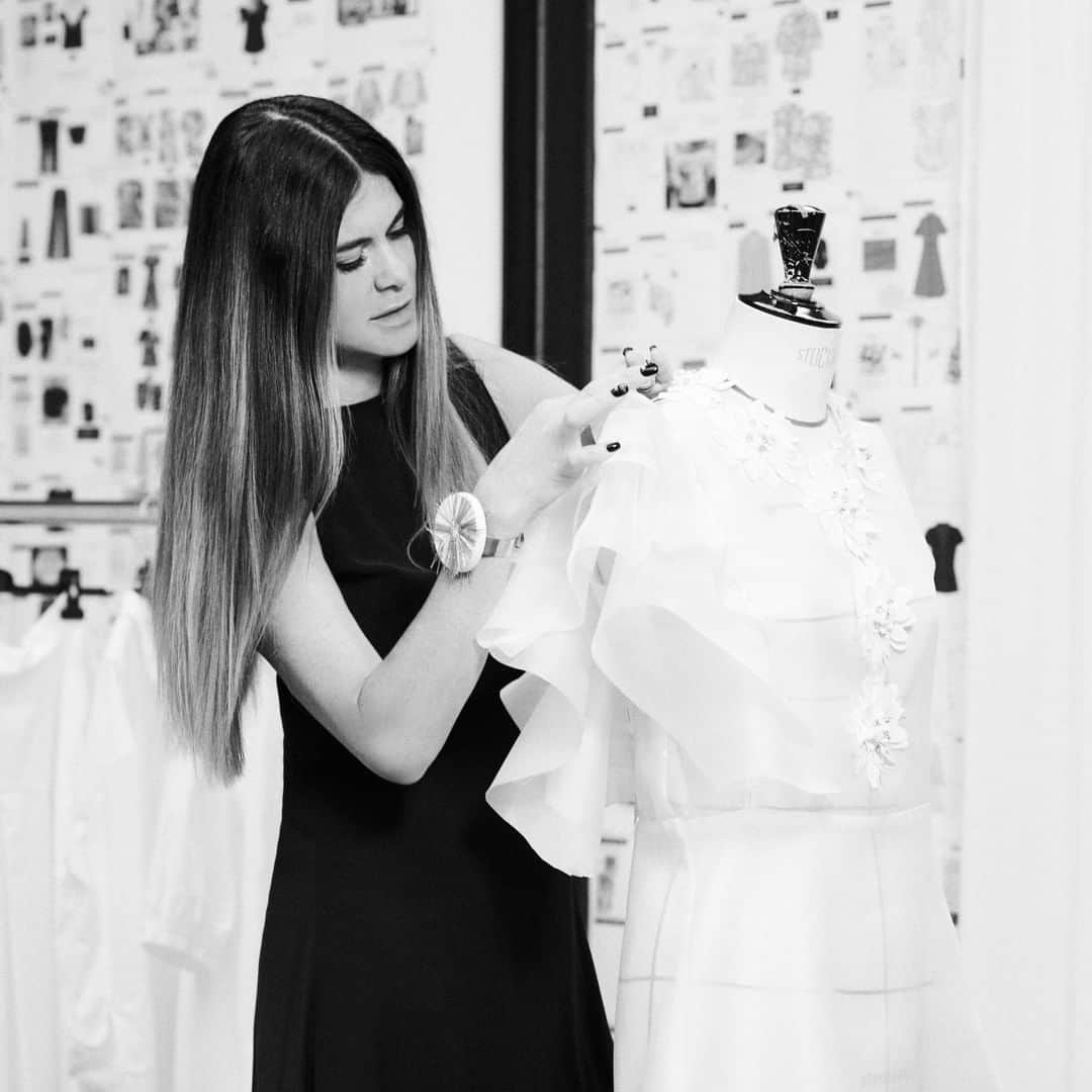 のインスタグラム：「Monday's are for artistry in the Atelier | Discover the world of Designer Anne Fontaine as she creates her Fall Winter 2019 collection」