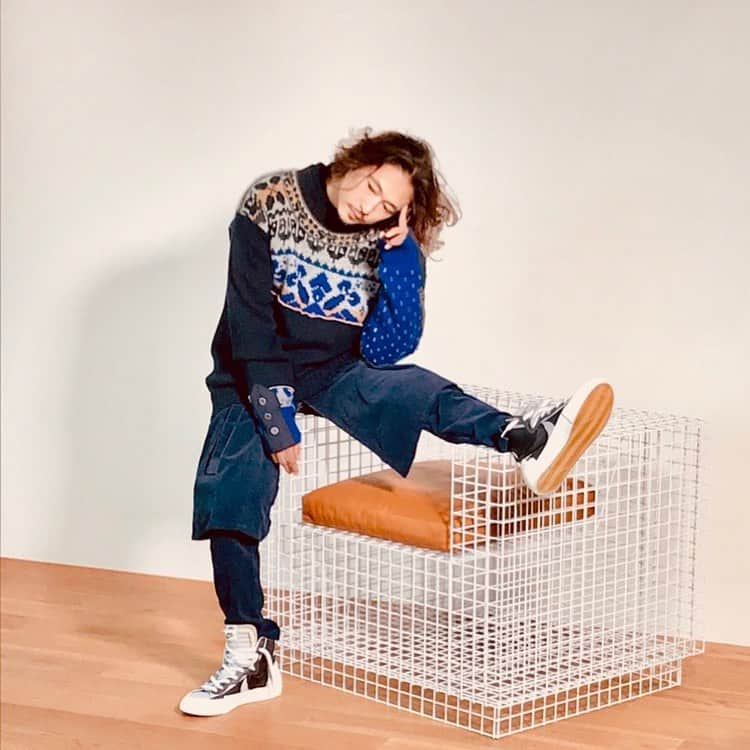 窪塚洋介のインスタグラム：「@sacaiofficial x #yosukekubozuka  #sacai #sacaiofficial on @grindmagazine  Coming soon.」