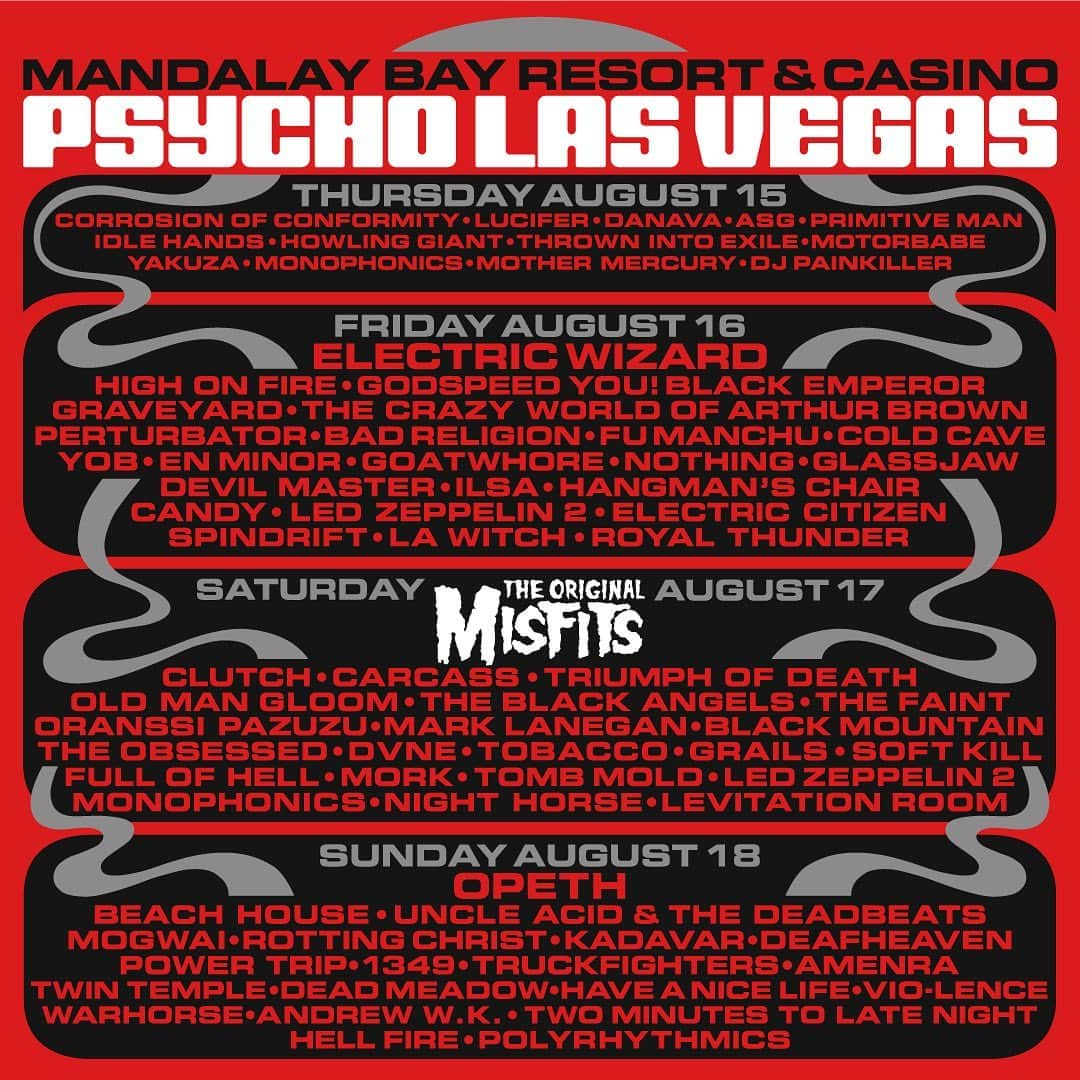 Bad Religionさんのインスタグラム写真 - (Bad ReligionInstagram)「@PsychoLasVegas is around the corner! Tickets available at vivapsycho.com. #BadReligion #PsychoLasVegas」7月9日 4時08分 - badreligionband