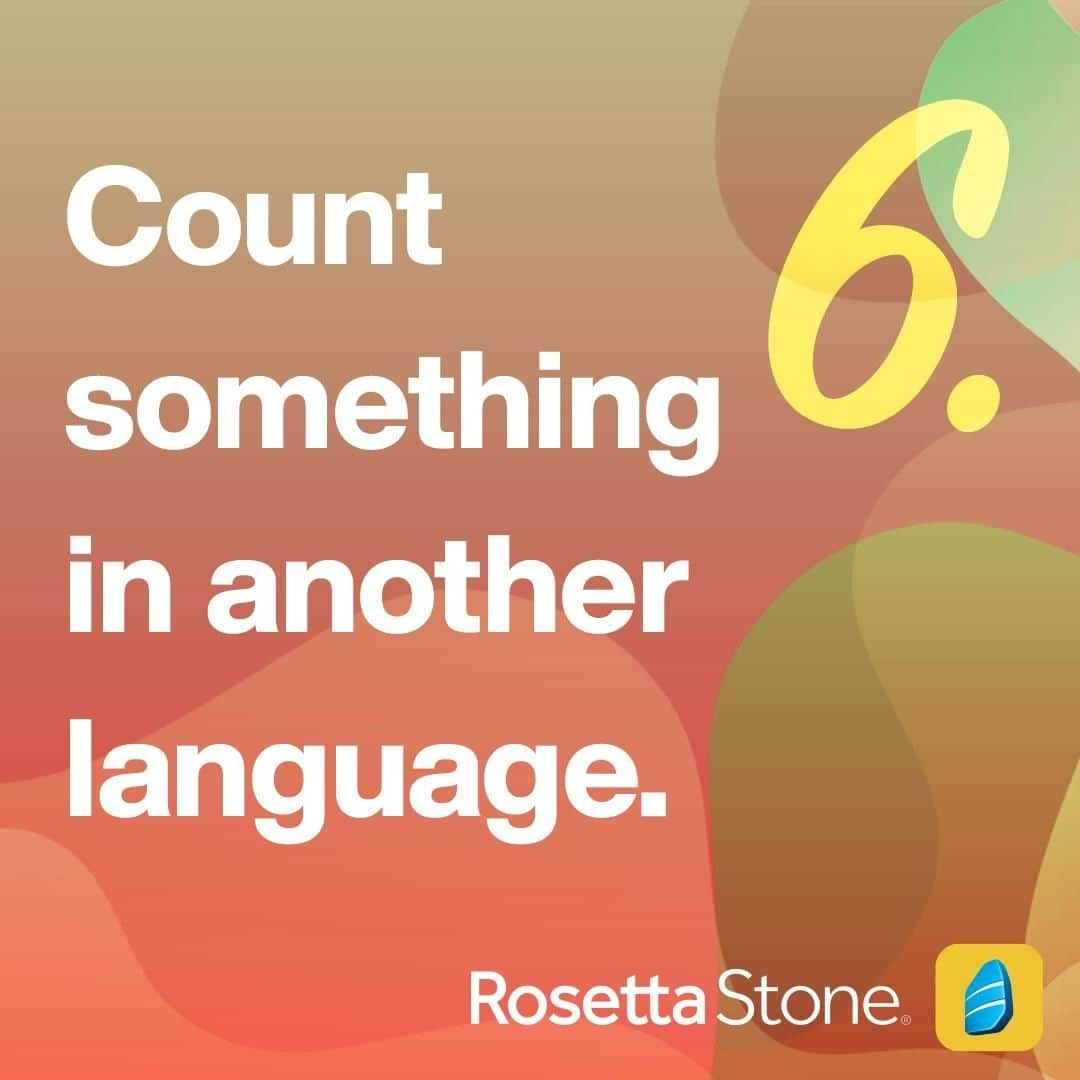 Rosetta Stoneさんのインスタグラム写真 - (Rosetta StoneInstagram)「Happy Week 6! Count something - reps at the gym, umbrellas in the office, cups of coffee inhaled - in your new language (and let us know what you did in the comments) ☀️ . . . #summer #bucketlist #challenge #summerchallenge #languages #language #motivation #checklist #learnlanguages」7月9日 4時25分 - rosettastone