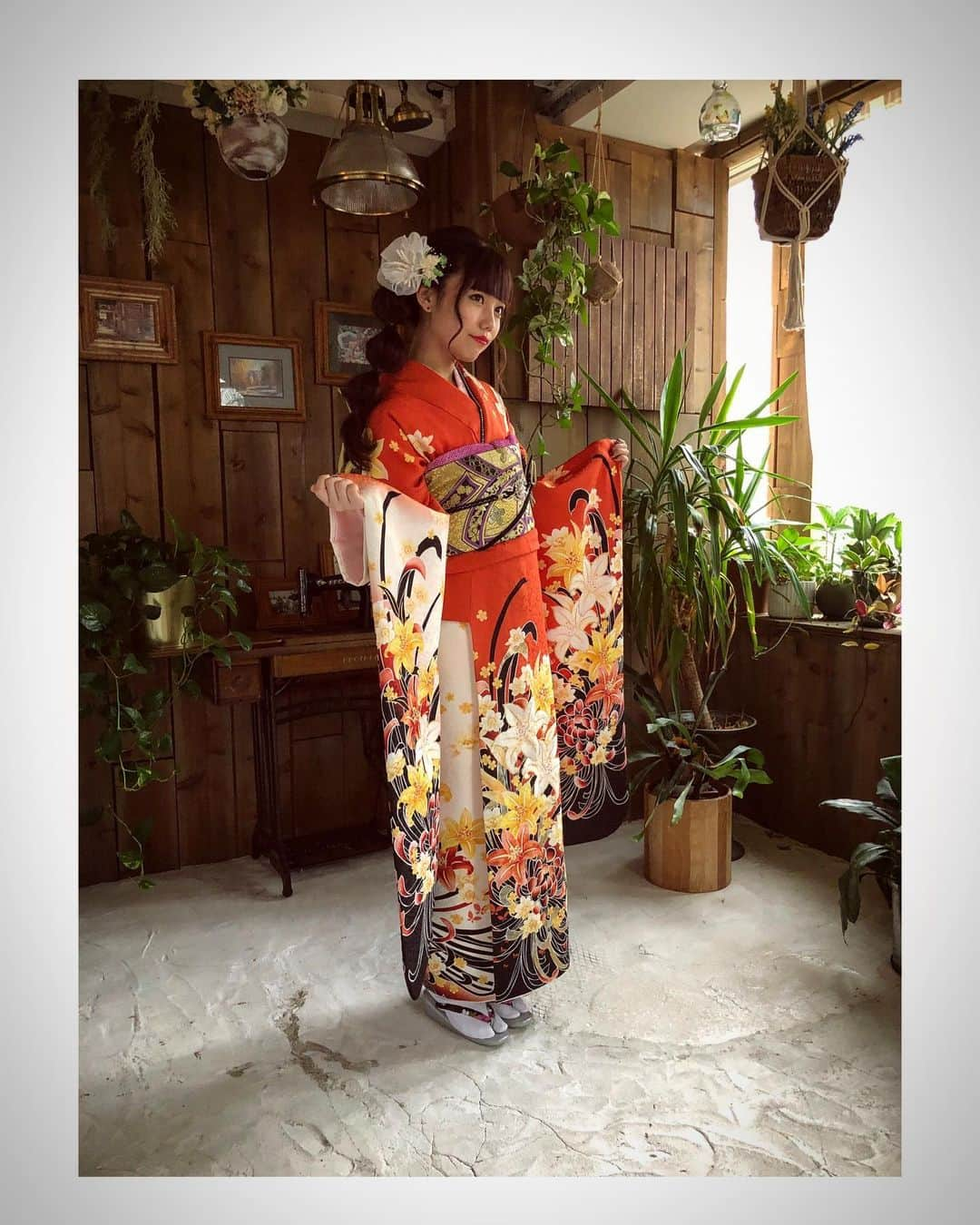 長久玲奈さんのインスタグラム写真 - (長久玲奈Instagram)「♥️♥️ #さがの館」7月9日 15時16分 - kurena_0511