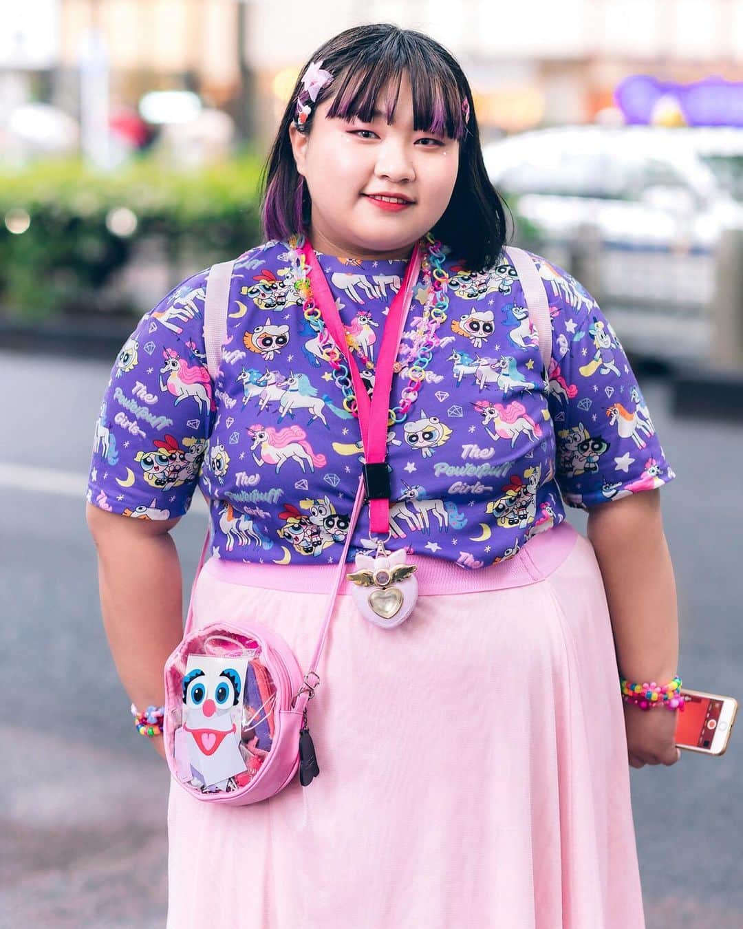 Harajuku Japanさんのインスタグラム写真 - (Harajuku JapanInstagram)「Japanese teens Kokona (@rainbow_kokona), Ayae (@_muteki_tuyoize), and Karen (@kawazoekaren_official) in kawaii street styles including handmade items and fashion from PUNYUS, Kobinai, ACDC Rag x Powerpuff Girls, Uchu Hyakka, Disney, WC, and WEGO.」7月9日 16時02分 - tokyofashion