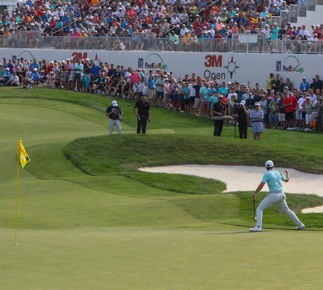 3M（スリーエム）さんのインスタグラム写真 - (3M（スリーエム）Instagram)「At the inaugural @3mopen, we witnessed amazing golf right here in our own backyard. Your presence here made an even greater impact: improving lives throughout Minnesota. #GolfThatMatters ⛳️🏆🏌️‍♂️」7月9日 7時28分 - 3m