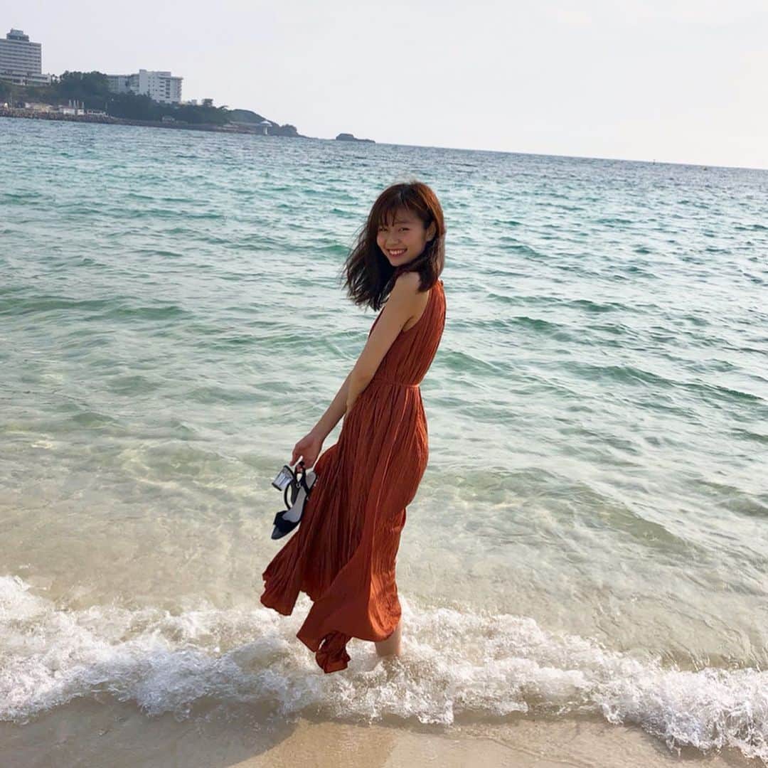 杉浦みずきのインスタグラム：「. この夏、いや、まだまだ序盤ですが、既に真っ黒に焼けました、笑 今日は、MBSミント！に出演します！ おそらく16:00過ぎから（だいたい16:15くらいからが多いです）です！ ぜったいみてミント！！！！！！！🌱 ・ ・ #MBS #mbs #毎日放送 #4チャンネル #ミント！」