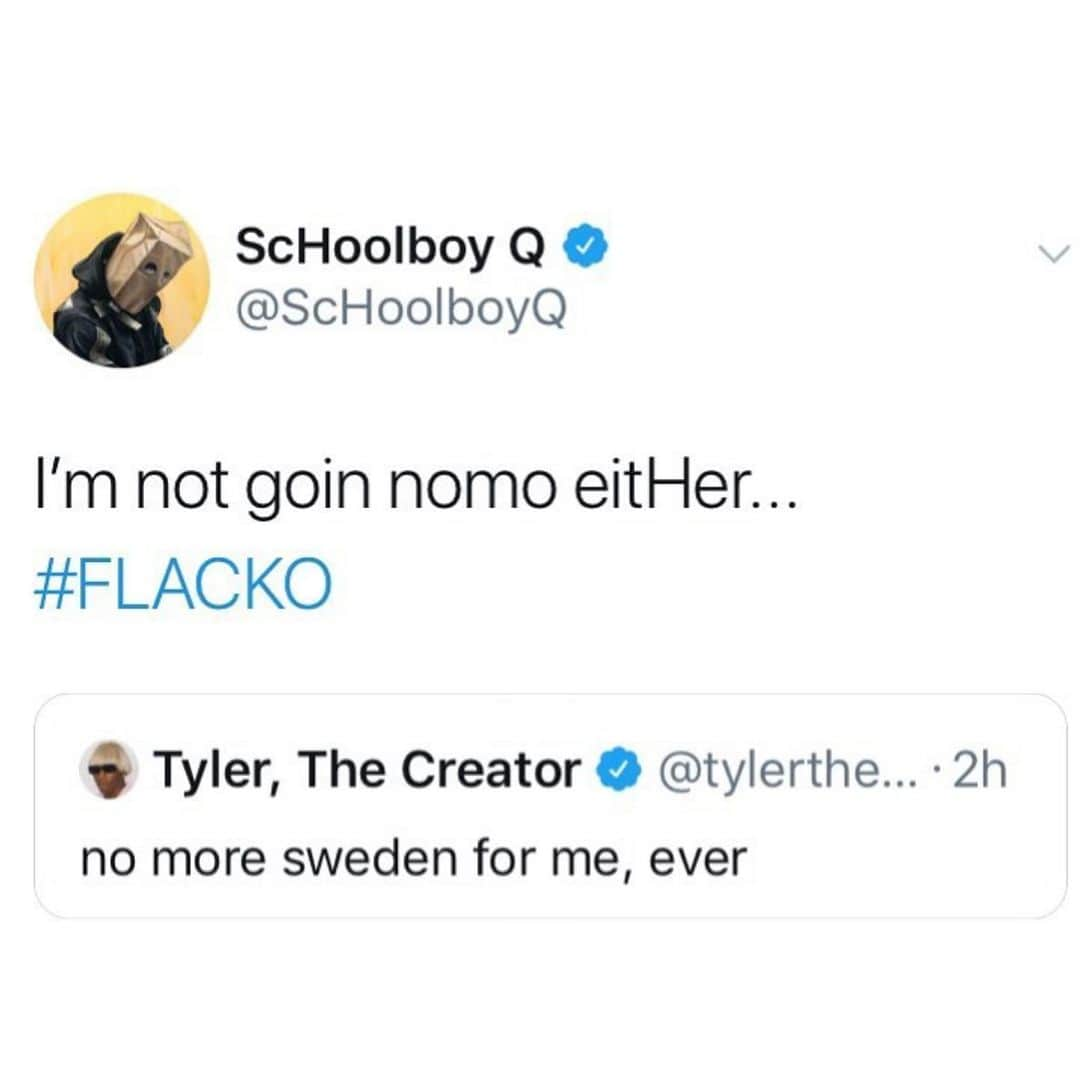 T.I.さんのインスタグラム写真 - (T.I.Instagram)「Welp...There it is... Sweden’s now officially outside of the culture on the NO GO list!!! Until they #FreeFlacko It’s UP!!!!」7月9日 8時23分 - tip