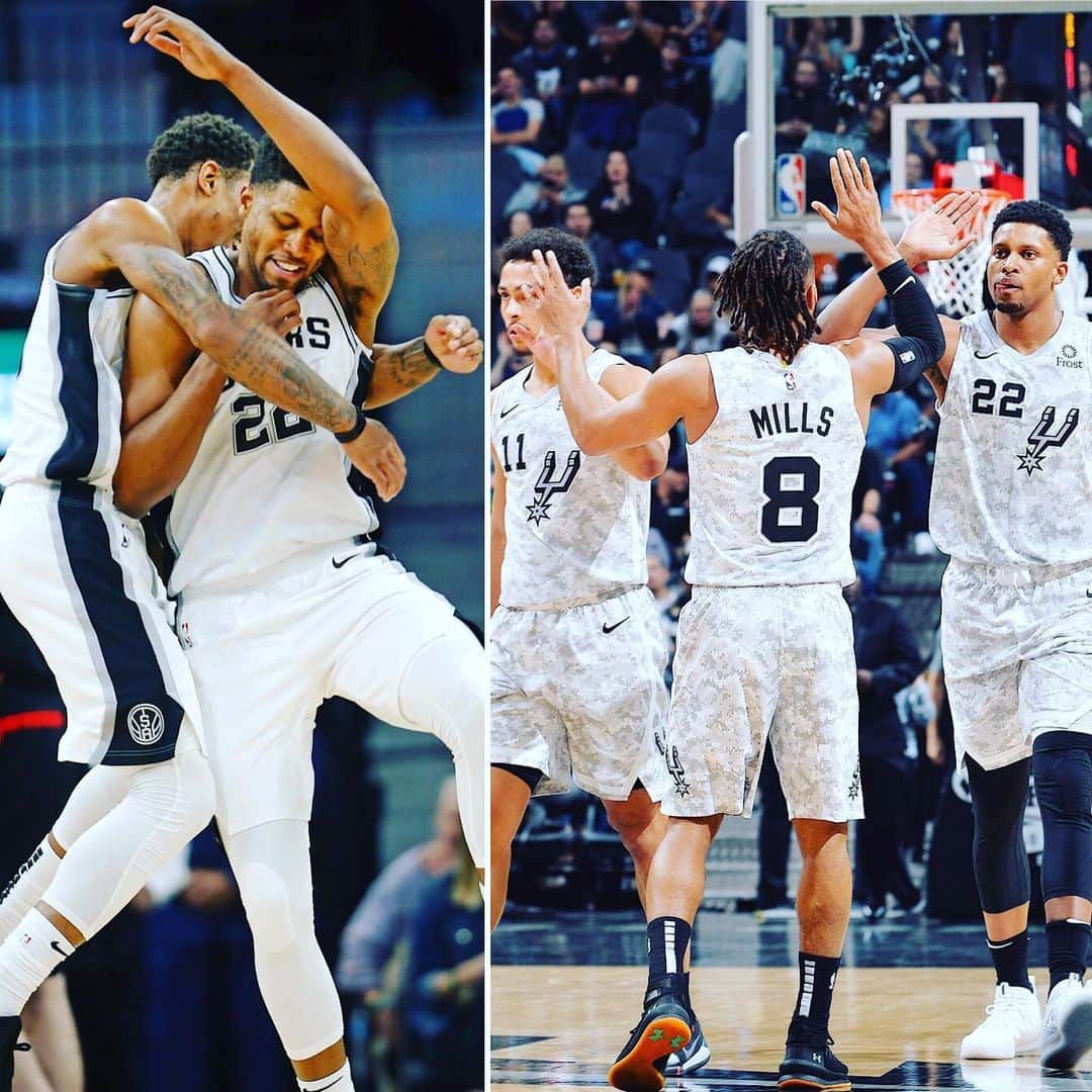 ルディ・ゲイのインスタグラム：「#spurs」