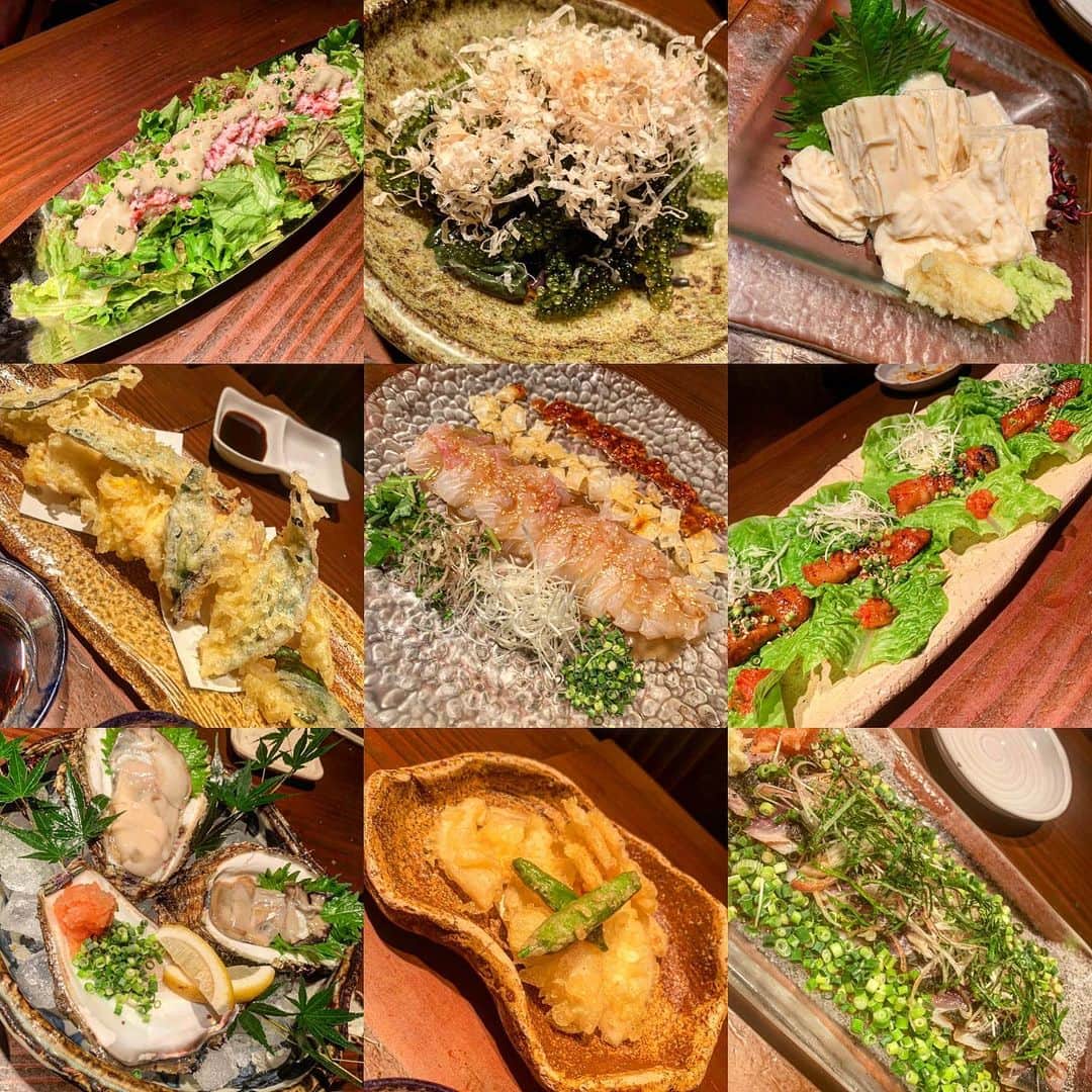 のインスタグラム：「まだまだ続く石川紀行。 到着した夜は数年ぶりの海蔵へ！ 懐かしい… . 20歳前後の頃にとてもよく連れて行ってもらっていた大好きな居酒屋さんです。 素材を感じる自然な味付けとバリエーション豊富なメニュー、 こんなお店が近くにあったらいいのになぁ…🤤 . #ママモデル#男の子ママ#3歳#海蔵」