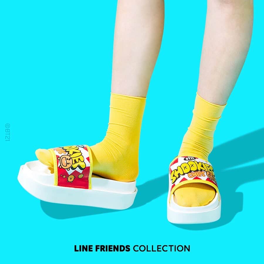 BT21 Stars of tomorrow, UNIVERSTAR!さんのインスタグラム写真 - (BT21 Stars of tomorrow, UNIVERSTAR!Instagram)「Sweet and mellow marshmallow on your feet! #BT21 #SWITFISH #PlatformSlippers  Available now on #LINEFRIENDSCOLLECTION  Check them out 👉 Link in Bio」7月9日 10時06分 - bt21_official
