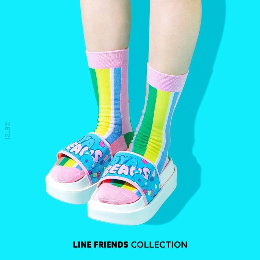 BT21 Stars of tomorrow, UNIVERSTAR!さんのインスタグラム写真 - (BT21 Stars of tomorrow, UNIVERSTAR!Instagram)「Sweet and mellow marshmallow on your feet! #BT21 #SWITFISH #PlatformSlippers  Available now on #LINEFRIENDSCOLLECTION  Check them out 👉 Link in Bio」7月9日 10時06分 - bt21_official