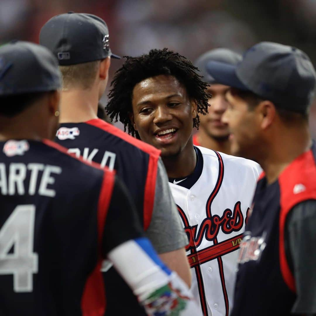 アトランタ・ブレーブスさんのインスタグラム写真 - (アトランタ・ブレーブスInstagram)「Proud of our guy! 👏👏 #ChopOn」7月9日 11時38分 - braves