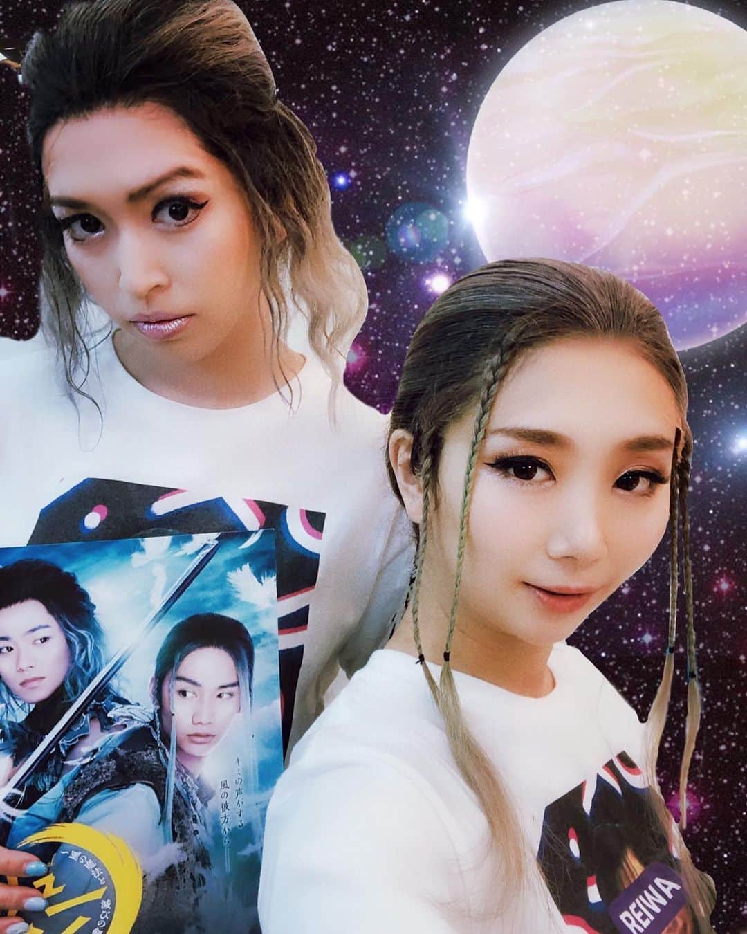 ダンドイ舞莉花さんのインスタグラム写真 ダンドイ舞莉花instagram ラストはこれ 相方まりゑと共に トゥーヌシェーナ が実はフローとダイだった ヘアメイクさんまで巻き込むことに 本当にありがとうございました 真似っこシリーズ リューン 大橋和