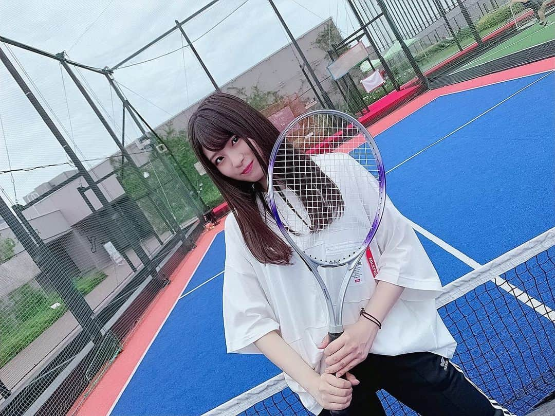 行天優莉奈さんのインスタグラム写真 - (行天優莉奈Instagram)「😊🎾」7月9日 12時12分 - yurina.0314