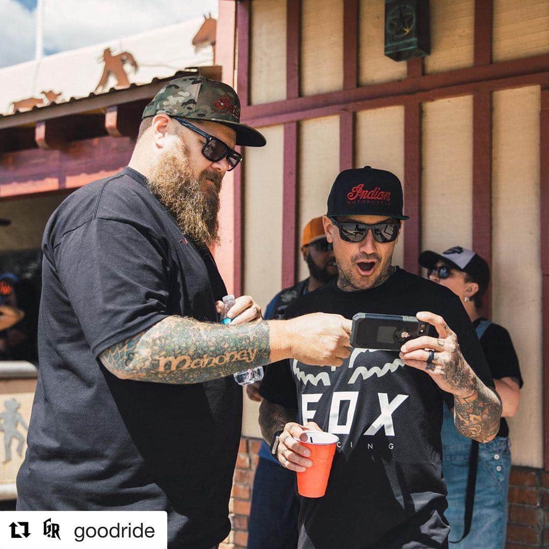 ケアリー・ハートさんのインスタグラム写真 - (ケアリー・ハートInstagram)「#Repost @goodride ・・・ That moment when he shows you how many spots are left for #GoodRideSturgis. Exactly 27 days away and registration is filling up quick. Get your tickets now and be entered to win a pair of @thorogood_usa Boots for our Good Ride Weekly Giveaway. You can also donate a ride to a veteran for a chance to win. Link in my bio!!! 📷 @tanneryeagerphoto . . . #goodriderally #motorcyclerally #sturgis #sturgisrally」7月9日 12時39分 - hartluck