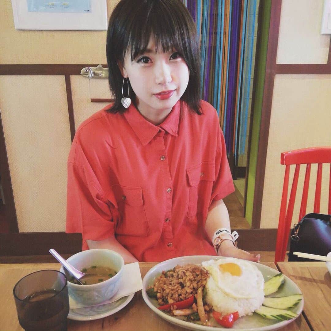 辰巳リカのインスタグラム：「ギャッパオライス」
