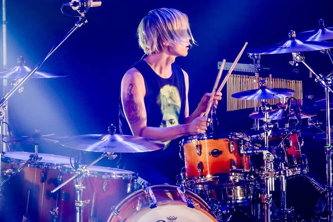 ナカヤマシンペイさんのインスタグラム写真 - (ナカヤマシンペイInstagram)「ROCK AX 1 photo by @vizkage  #drum #drummer #straightener #ストレイテナー」7月9日 13時09分 - shinpei_nakayama