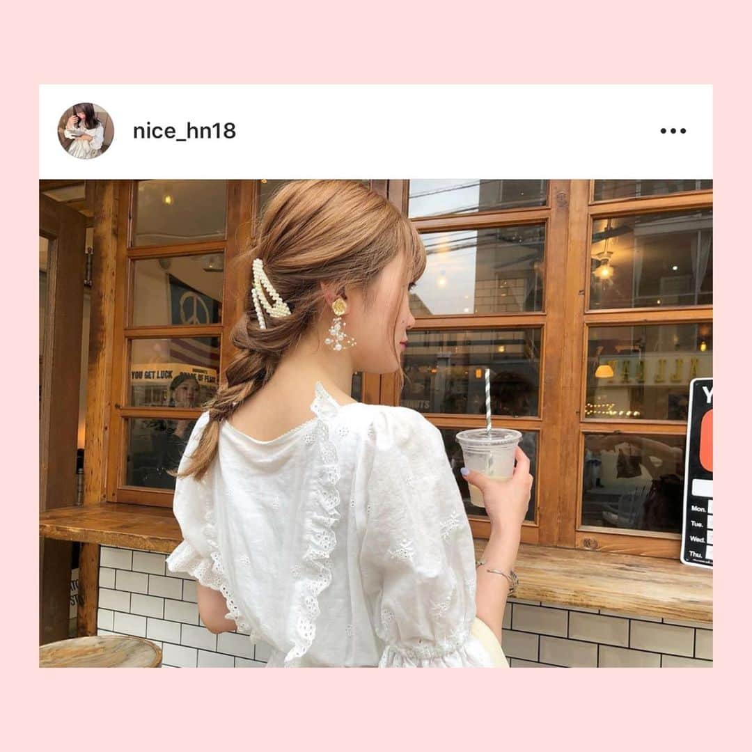 bis_web bis [ビス] さんのインスタグラム写真 - (bis_web bis [ビス] Instagram)「﻿ ﻿ July 9, Tuesday﻿ ﻿ ﻿ 🌷﻿ ﻿ ﻿ 湿気が多い梅雨の時期こそヘアアレンジで解決💕﻿ ﻿ 人気の編みおろしヘアや﻿ くるりんぱアレンジ、三つ編みポニーなど﻿ こなれ感のあるヘアアレンジを参考にしてみて！﻿ ﻿ ﻿ ﻿ ﻿ #ヘアアレンジ #hairarrange #アレンジ #ポニーテールアレンジ #ポニーテール #編み込みアレンジ #編みおろしヘア #編みおろしアレンジ #アレンジ #三つ編み #ヘアピン #ヘア #ヘアスタイル #髪 #くるりんぱ #くるりんぱアレンジ #hair #髪型 #bis_web #instalove #パールピン」7月10日 0時46分 - bis_web