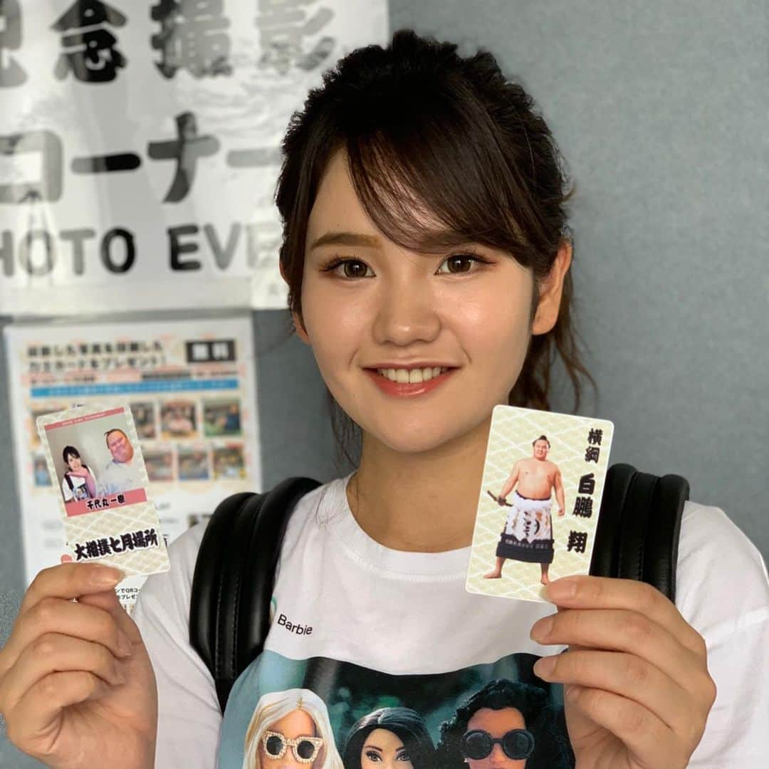 日本相撲協会さんのインスタグラム写真 - (日本相撲協会Instagram)「今場所は、力士カードに印刷🎁 名古屋限定フレームや、シャチホコを持って撮影いただけます！ ・ 「#sumoday」キャンペーン実施中。 相撲観戦の楽しさが伝わるお写真を投稿いただくと、抽選で九月場所のマス席と人気親方からバラの花束をプレゼント！ ・ @sumokyokai  #相撲　#sumo　#名古屋場所　#ドルフィンズアリーナ　#愛知県体育館　#しゃちほこ 　#御嶽海　#朝乃山　#竜電　#sumoday」7月9日 16時49分 - sumokyokai