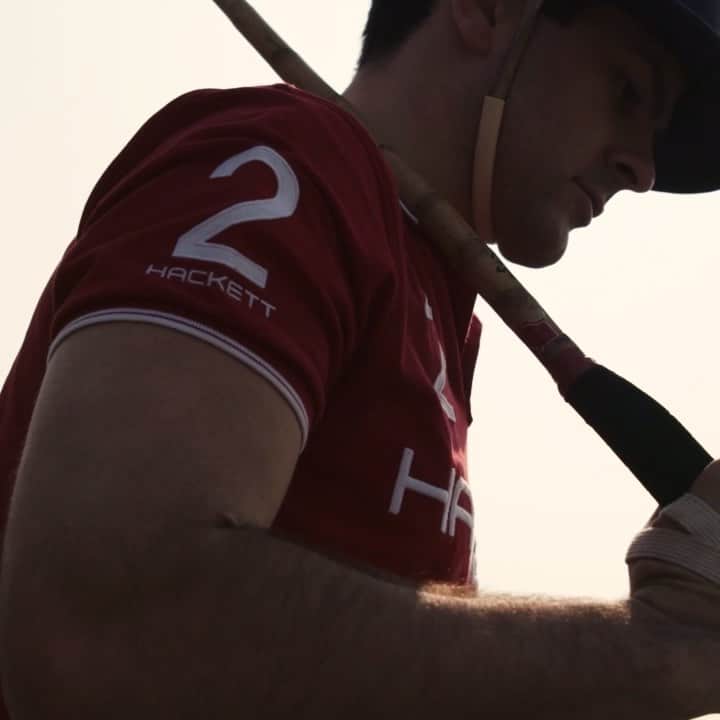 ハケットのインスタグラム：「2019 marks the 150th anniversary of the game of polo. As partner of the British Army Polo team we are proud to be part of the celebrations. Watch our anniversary video to discover the beauty of polo, the sport of kings. @britisharmypolo 📹 @wearewonderhatch #HackettXPolo150」