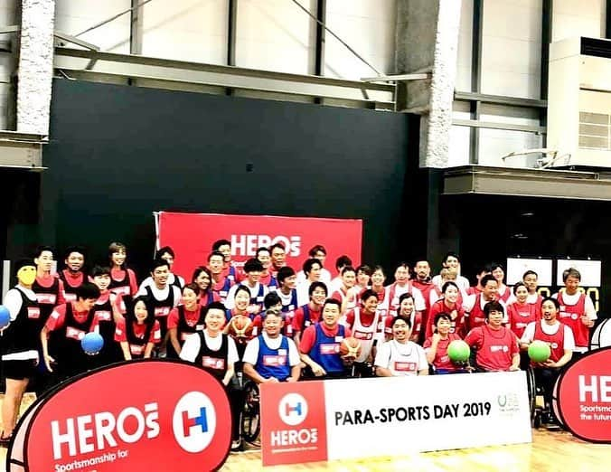 田中琴乃さんのインスタグラム写真 - (田中琴乃Instagram)「【HERO's】 ・ 日本財団さんのHEROs PARA-SPORTS DAY 2019に参加しました。 ============== シッテッンクバレー ゴールボール 車いすポートボール 車いすリレー ============== 4種目を各チーム12名 4チームに分かれ、赤チームのメンバーとして競いました！ 全力プレーで今朝から上半身がバキバキ！笑 とにかくとにかく楽しかったです😂 皆さんお疲れさまでした！ ・ ・ #日本財団  #heros  #パラサポ  #気持ちは1位  #結果ビリ  #田中琴乃」7月9日 17時54分 - tanakakotono