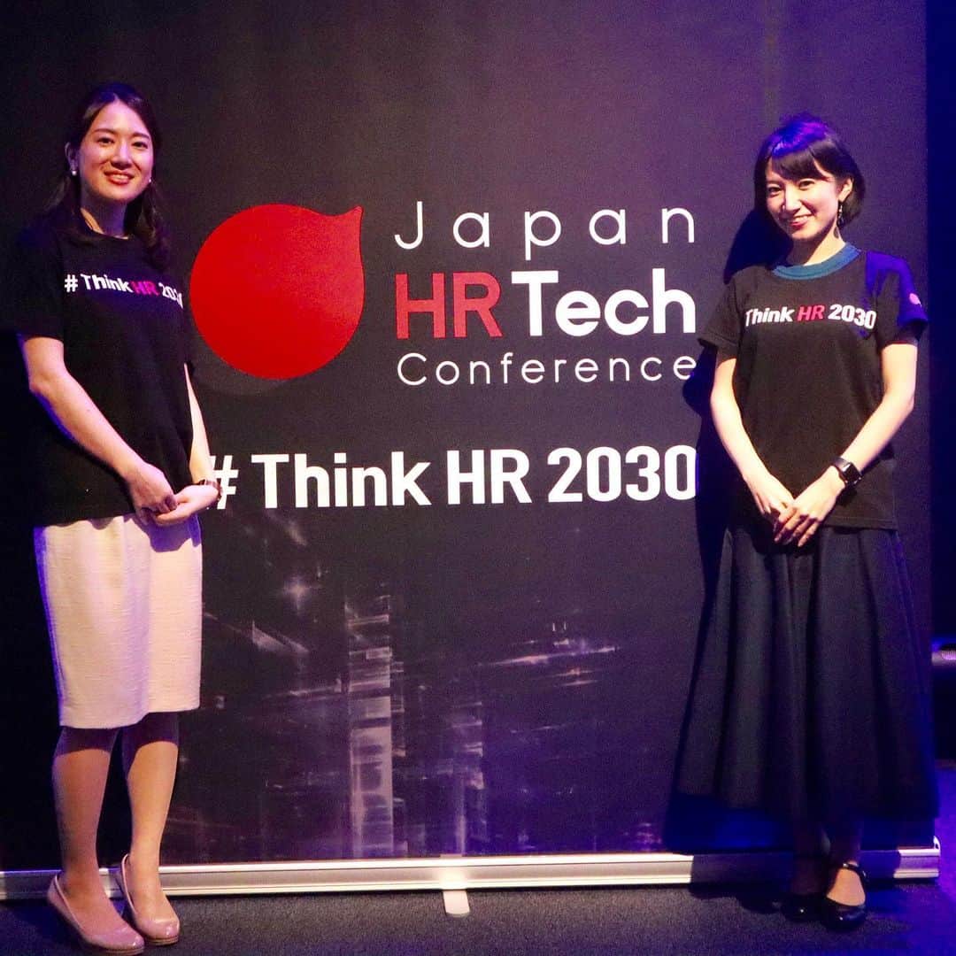 田原彩香さんのインスタグラム写真 - (田原彩香Instagram)「『JAPAN HR Tech Conference』 の司会を担当しました！ 「働く」領域の課題解決をテーマに、未来のHRについて考える１日でした。  一緒に司会した花海さんと❣️ #ThinkHR2030 #ビジネスタレント #HR #人材 #六本木アカデミーヒルズ」7月9日 18時16分 - taharaayaka